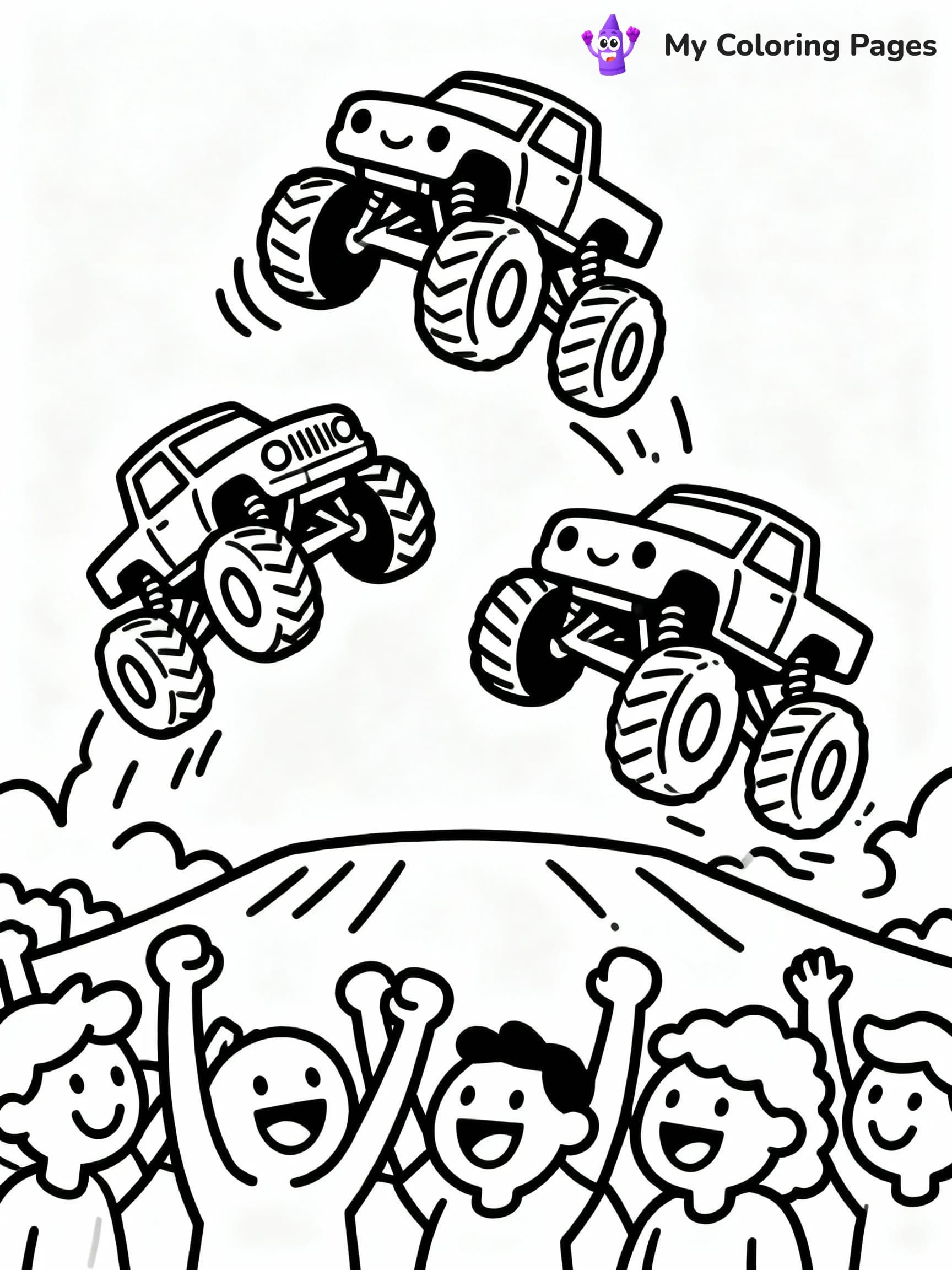 Monster Truck Coloring Pages - 3