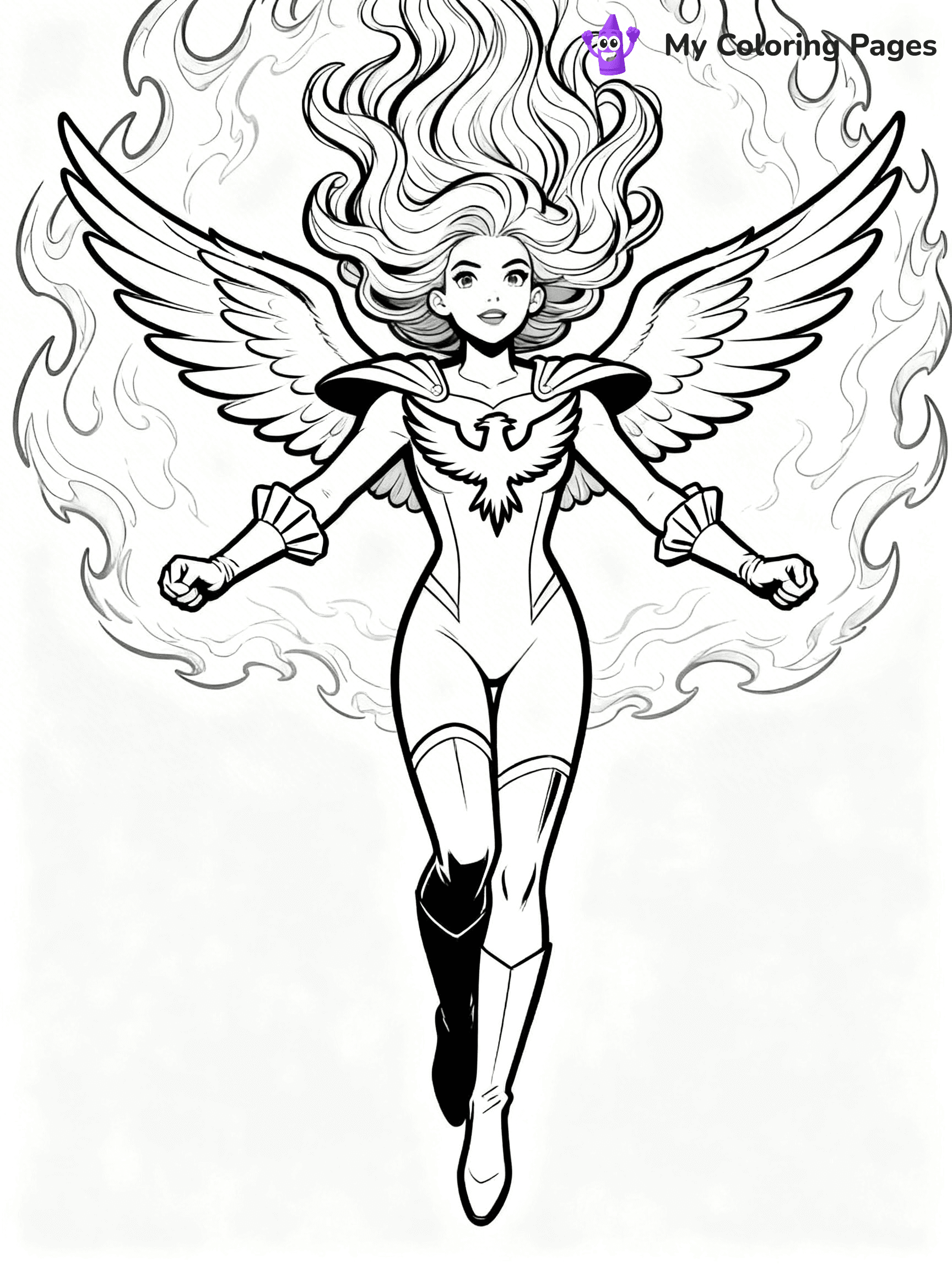 X Men Coloring Pages - 30