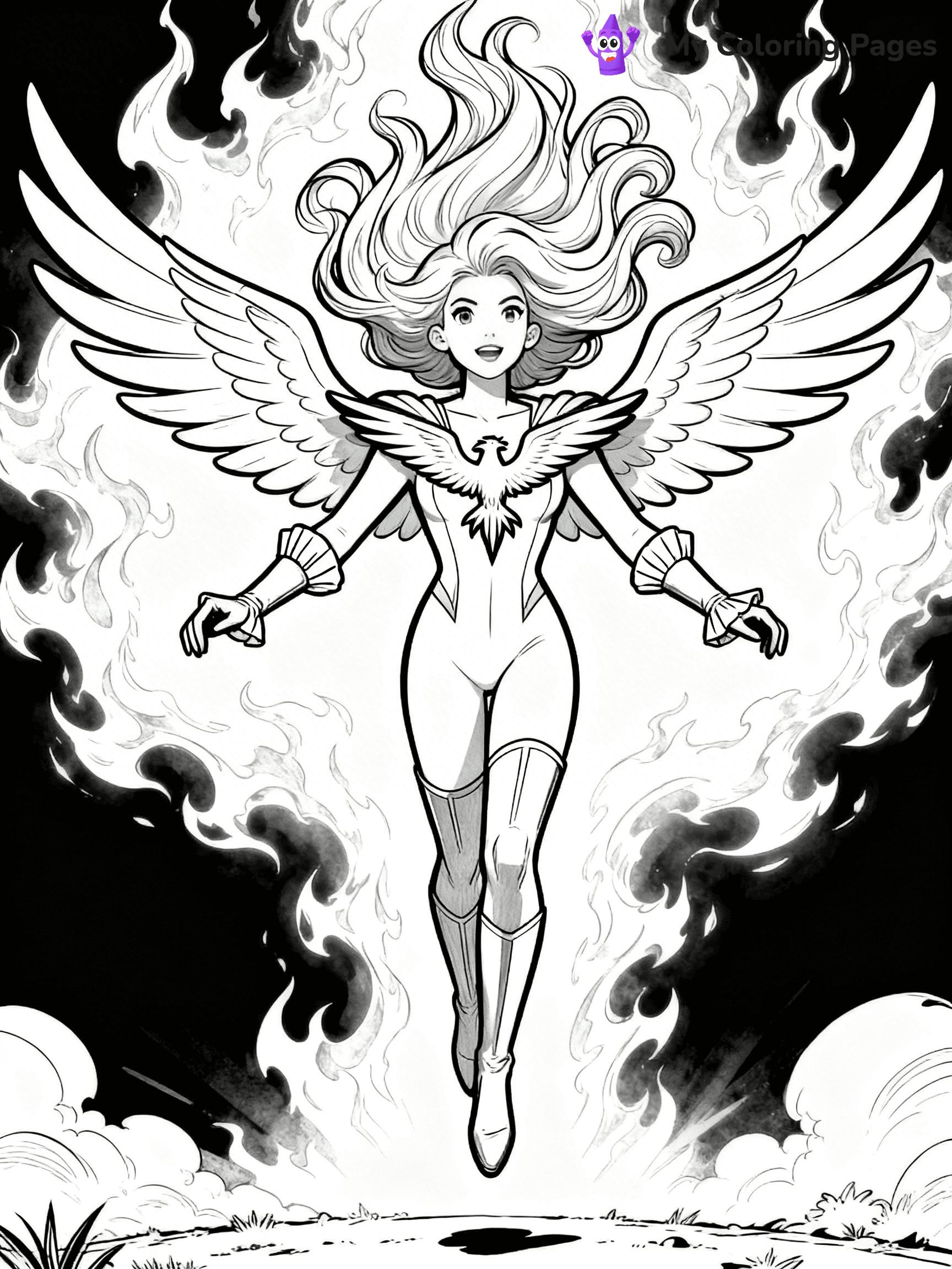 X Men Coloring Pages - 28