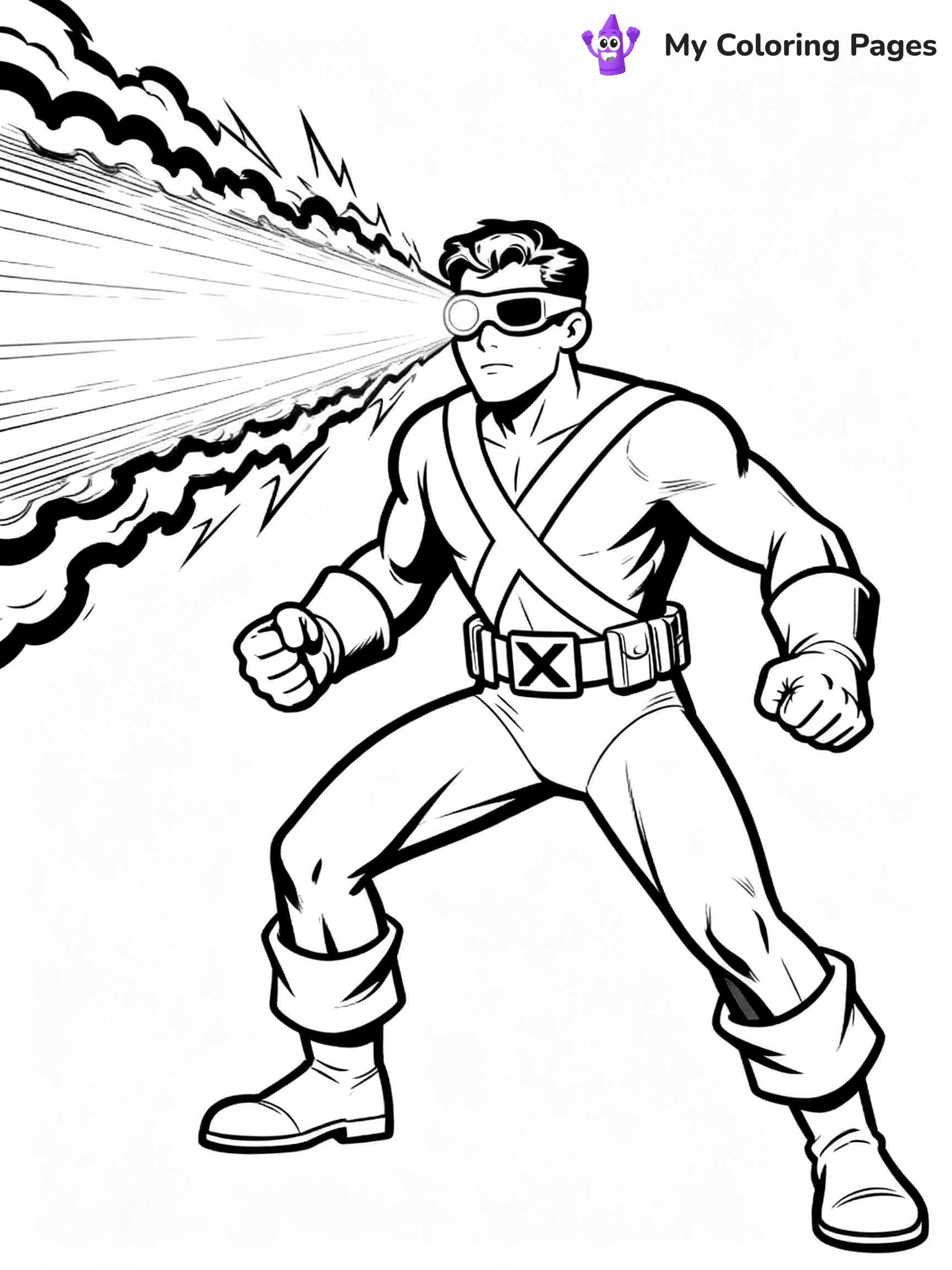 X Men Coloring Pages - 19