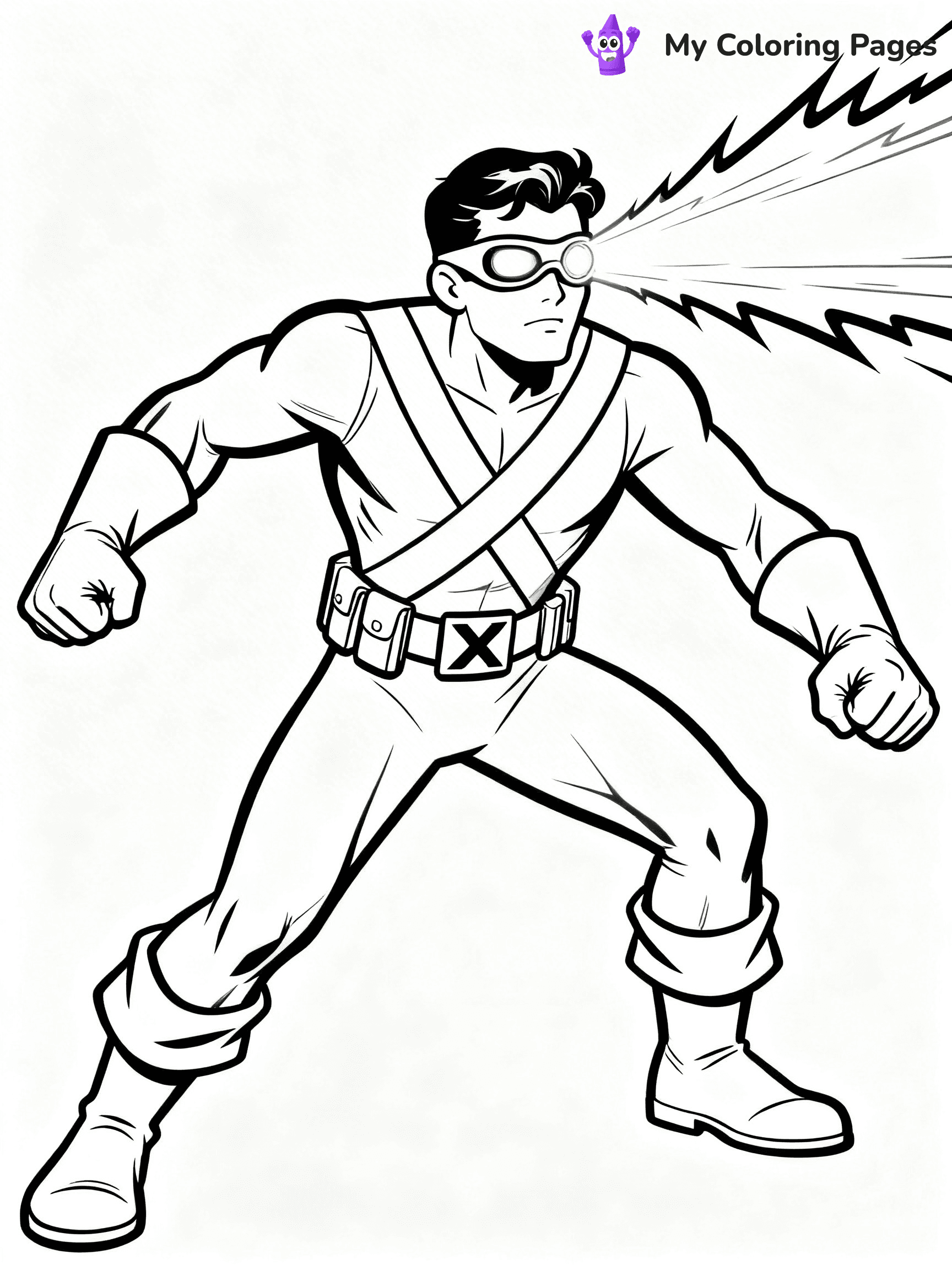 X Men Coloring Pages - 17