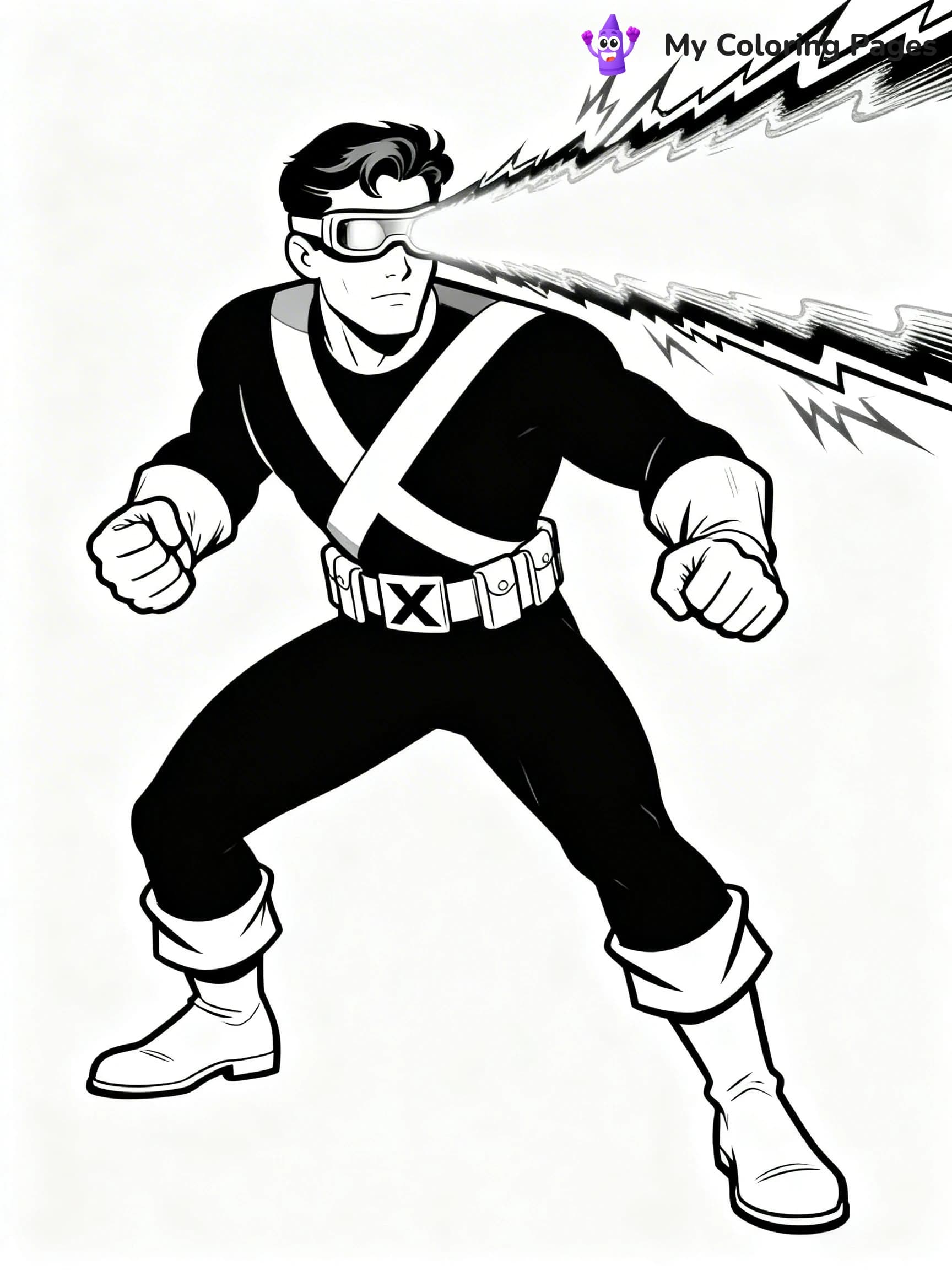X Men Coloring Pages - 16