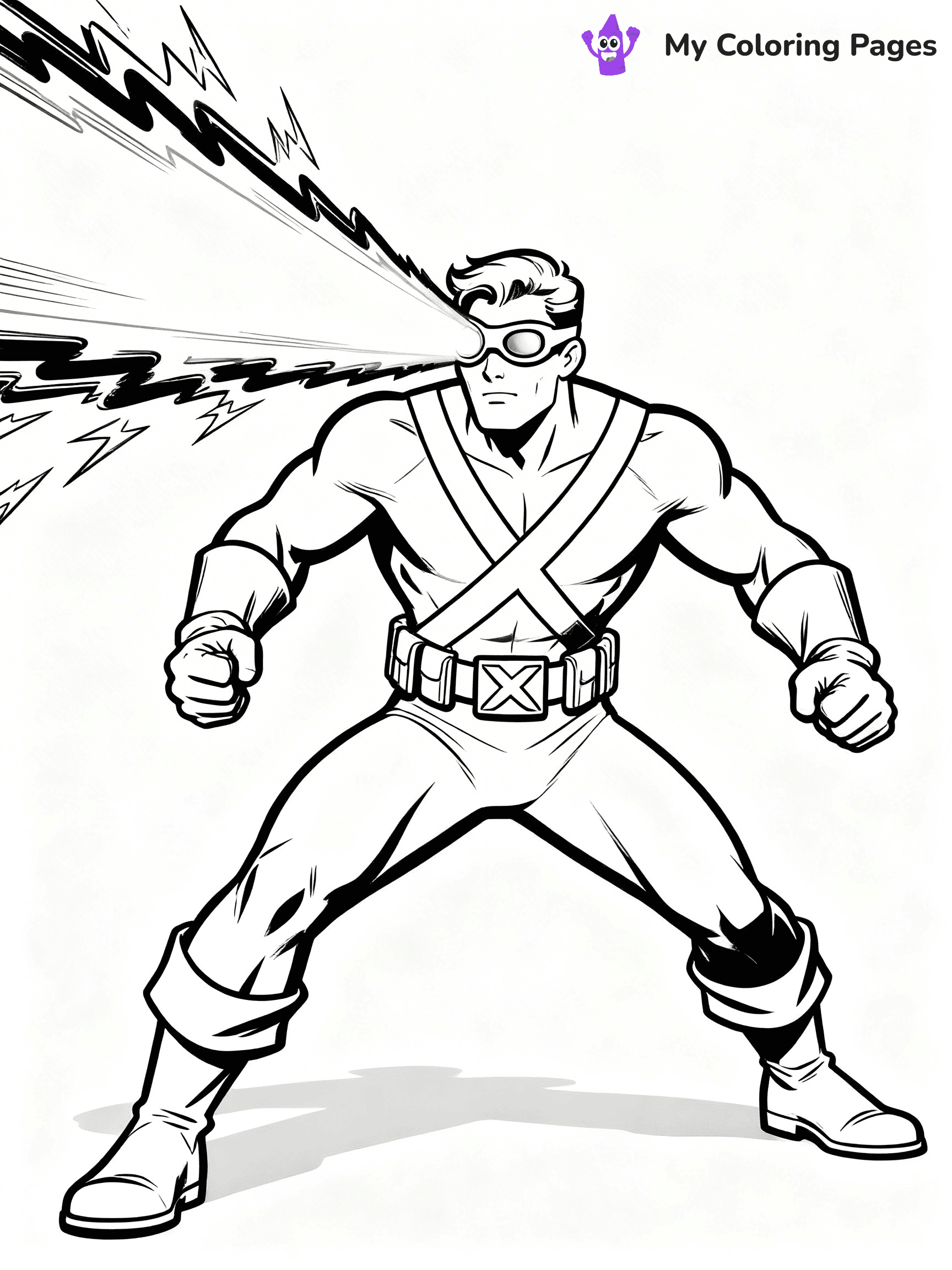 X Men Coloring Pages - 15