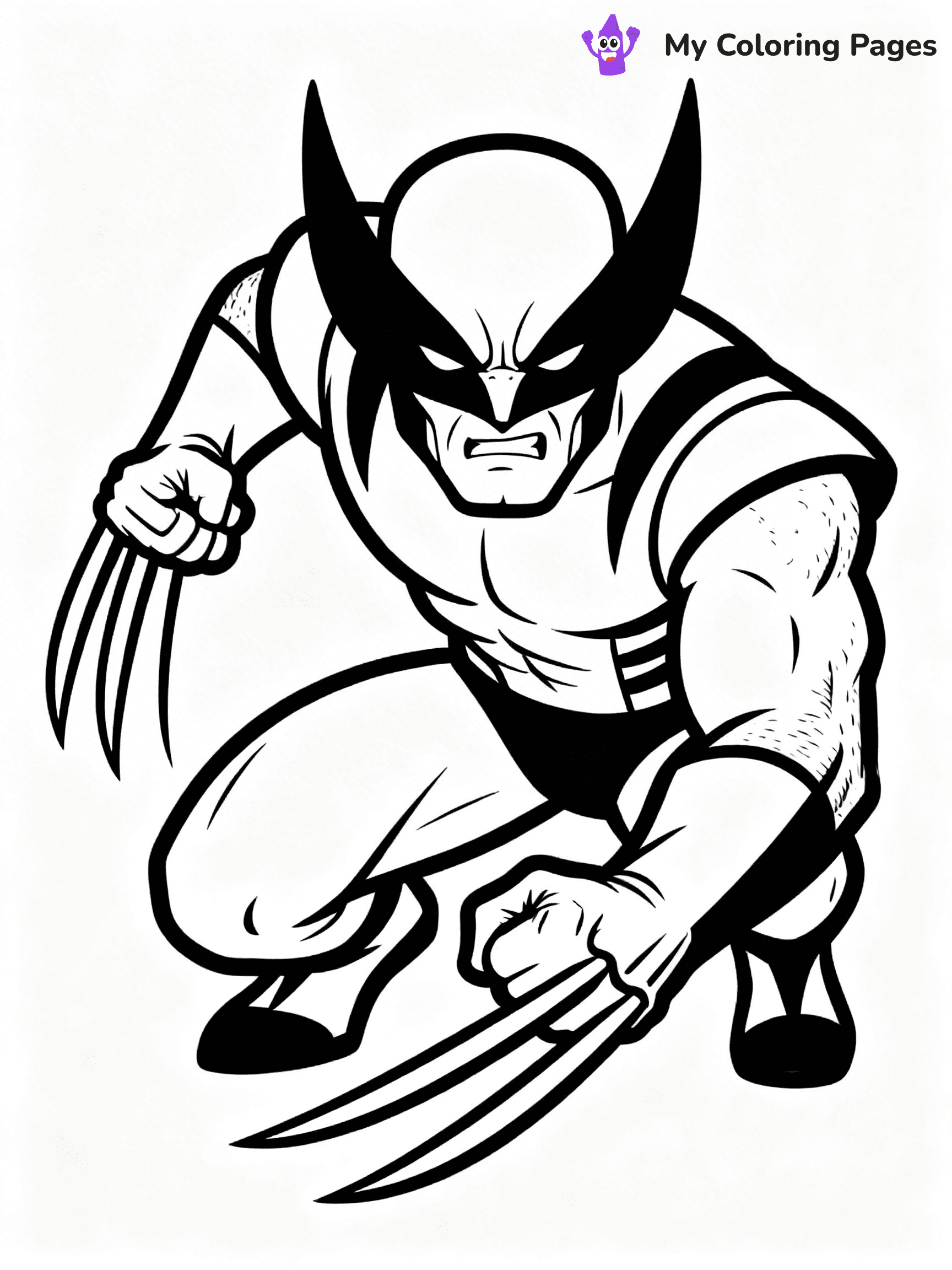 X Men Coloring Pages - 12