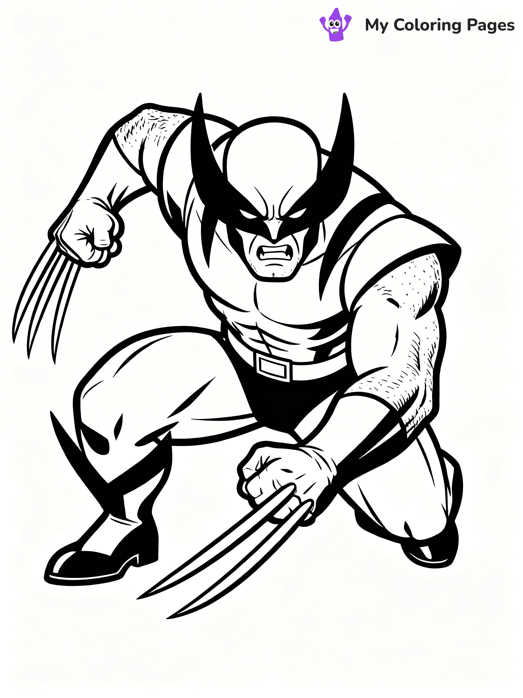 X Men Coloring Pages - 10