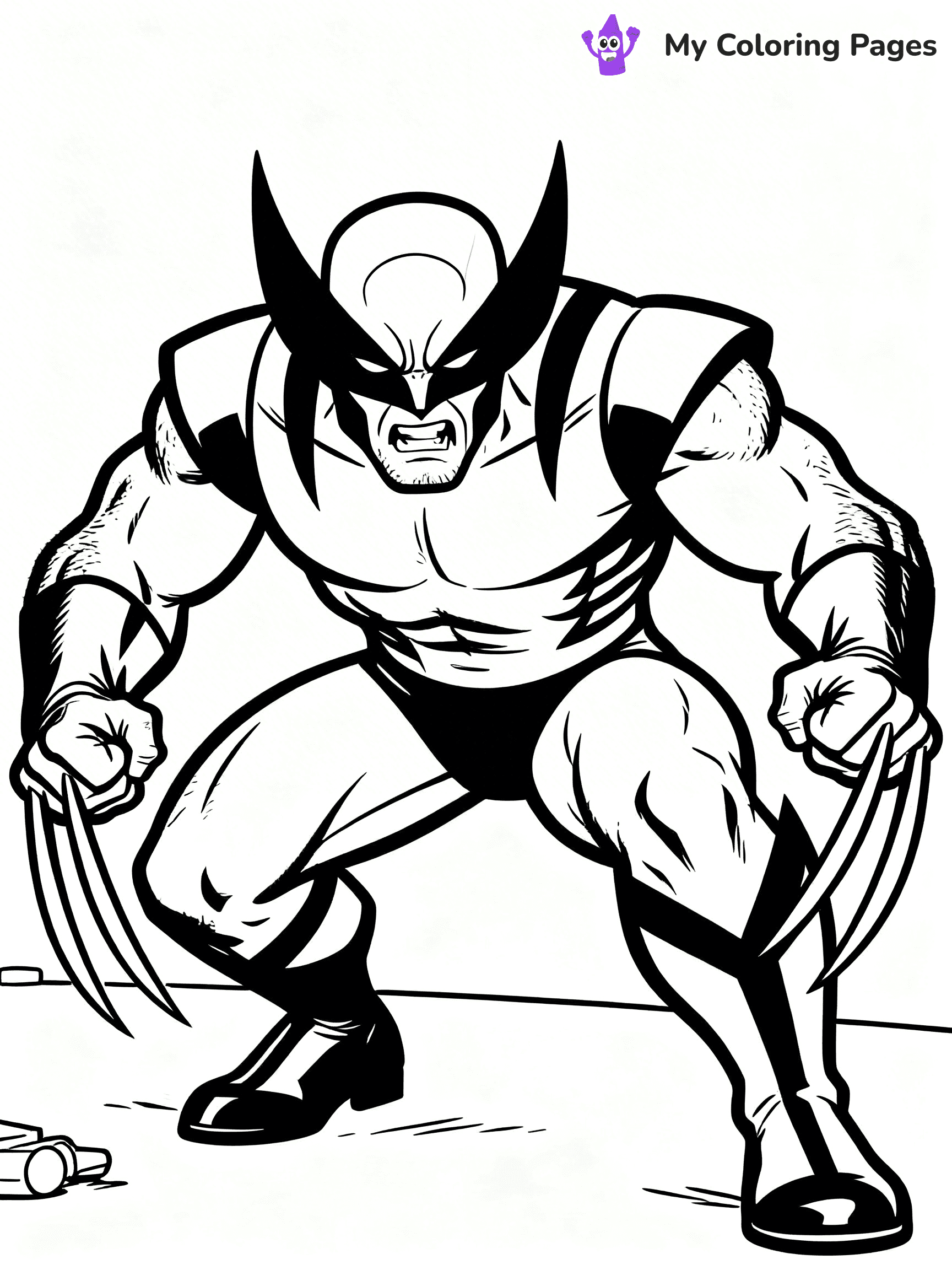X Men Coloring Pages - 9