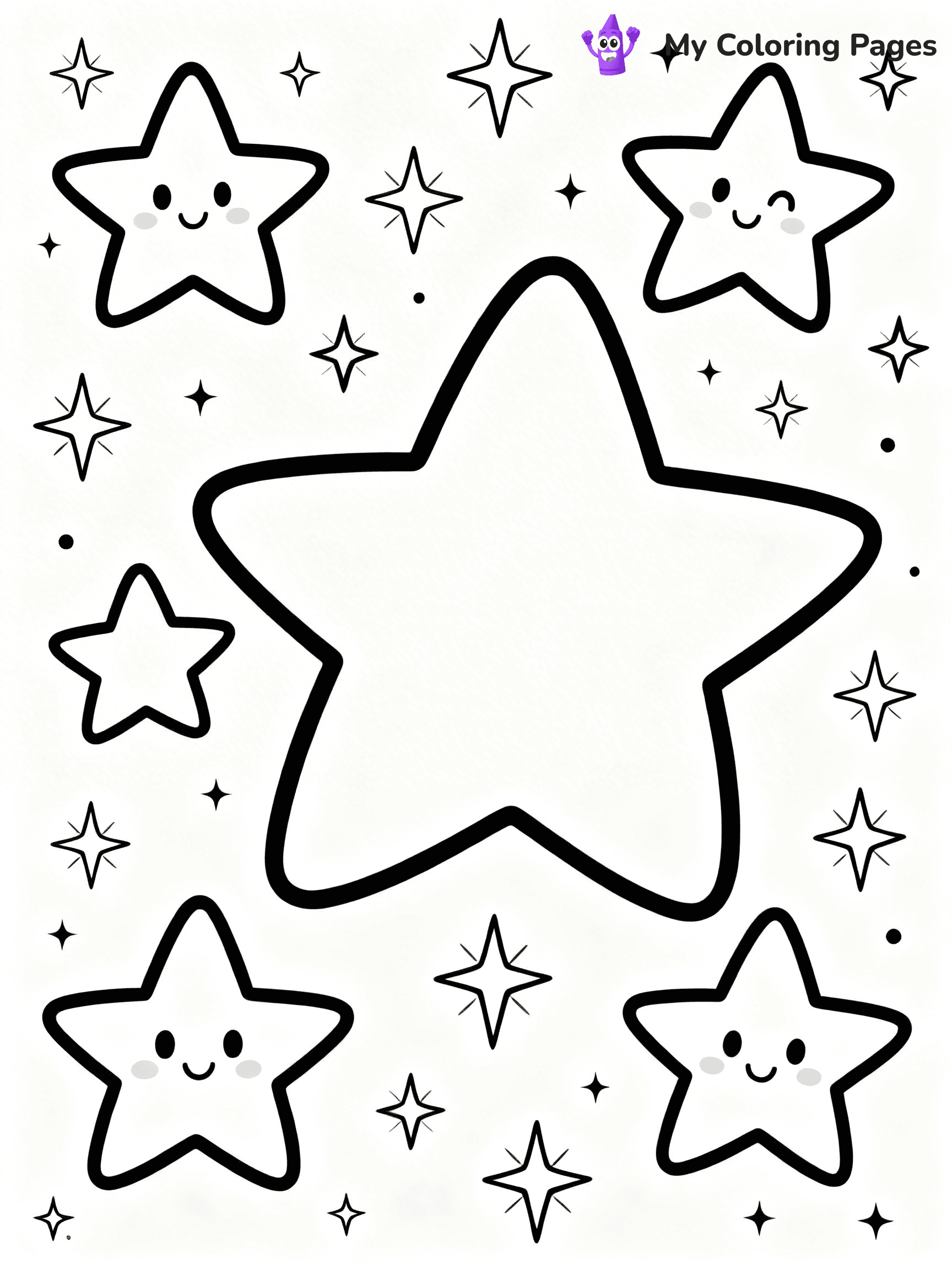 Galaxy Coloring Pages - 23