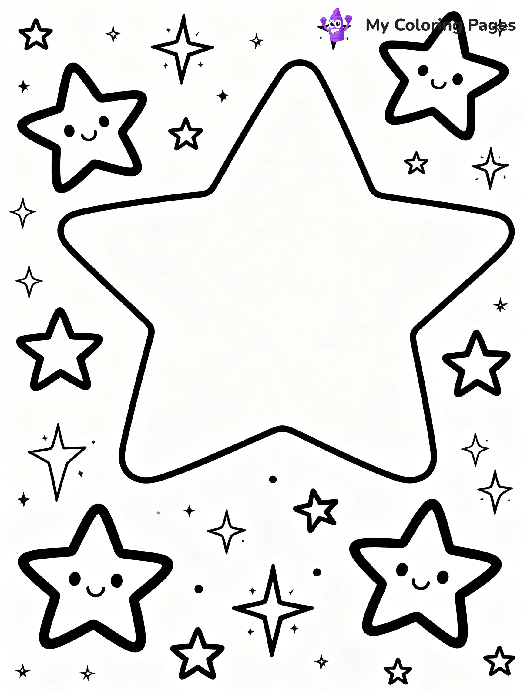 Galaxy Coloring Pages - 21