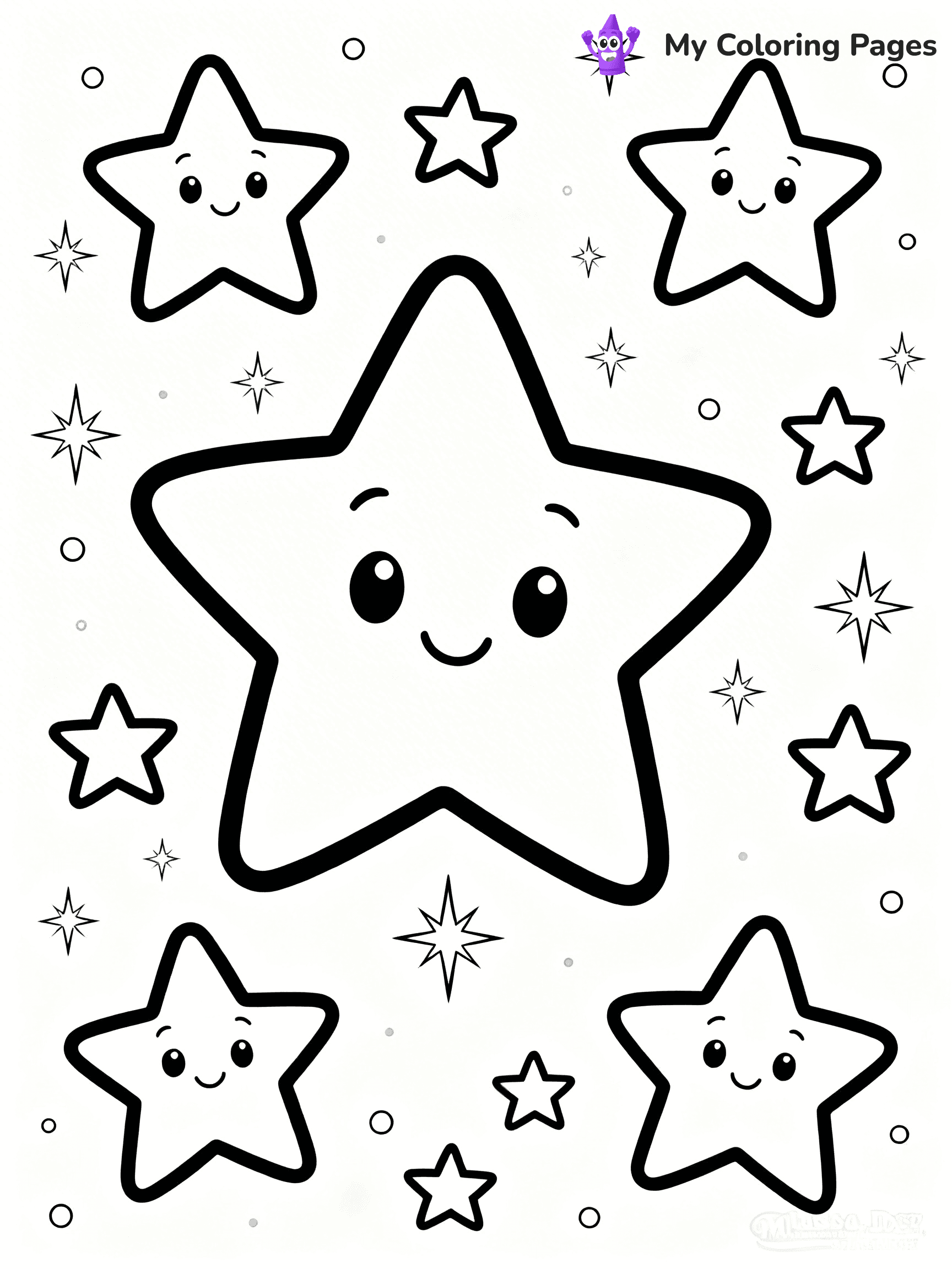 Galaxy Coloring Pages - 19