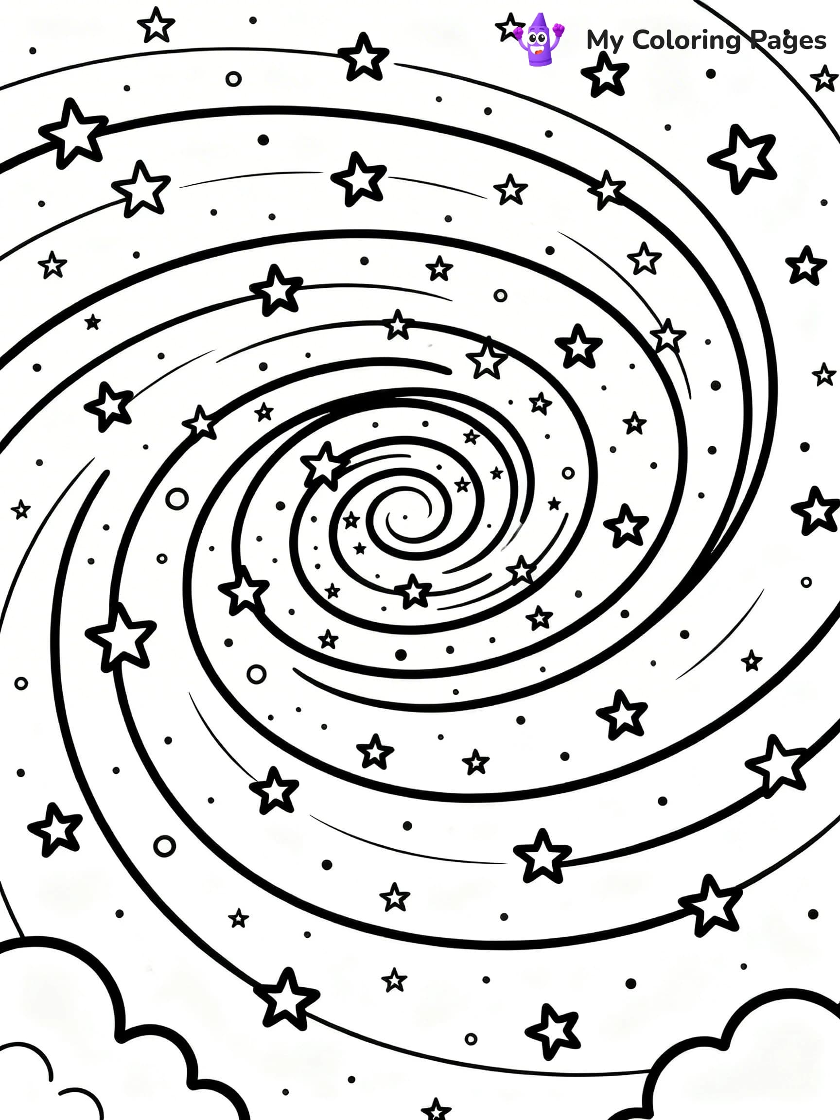 Galaxy Coloring Pages - 15