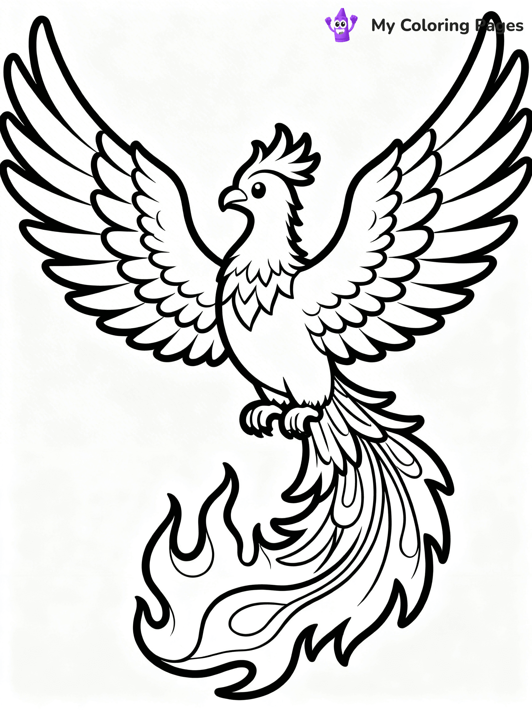 Phoenix Coloring Pages - 29