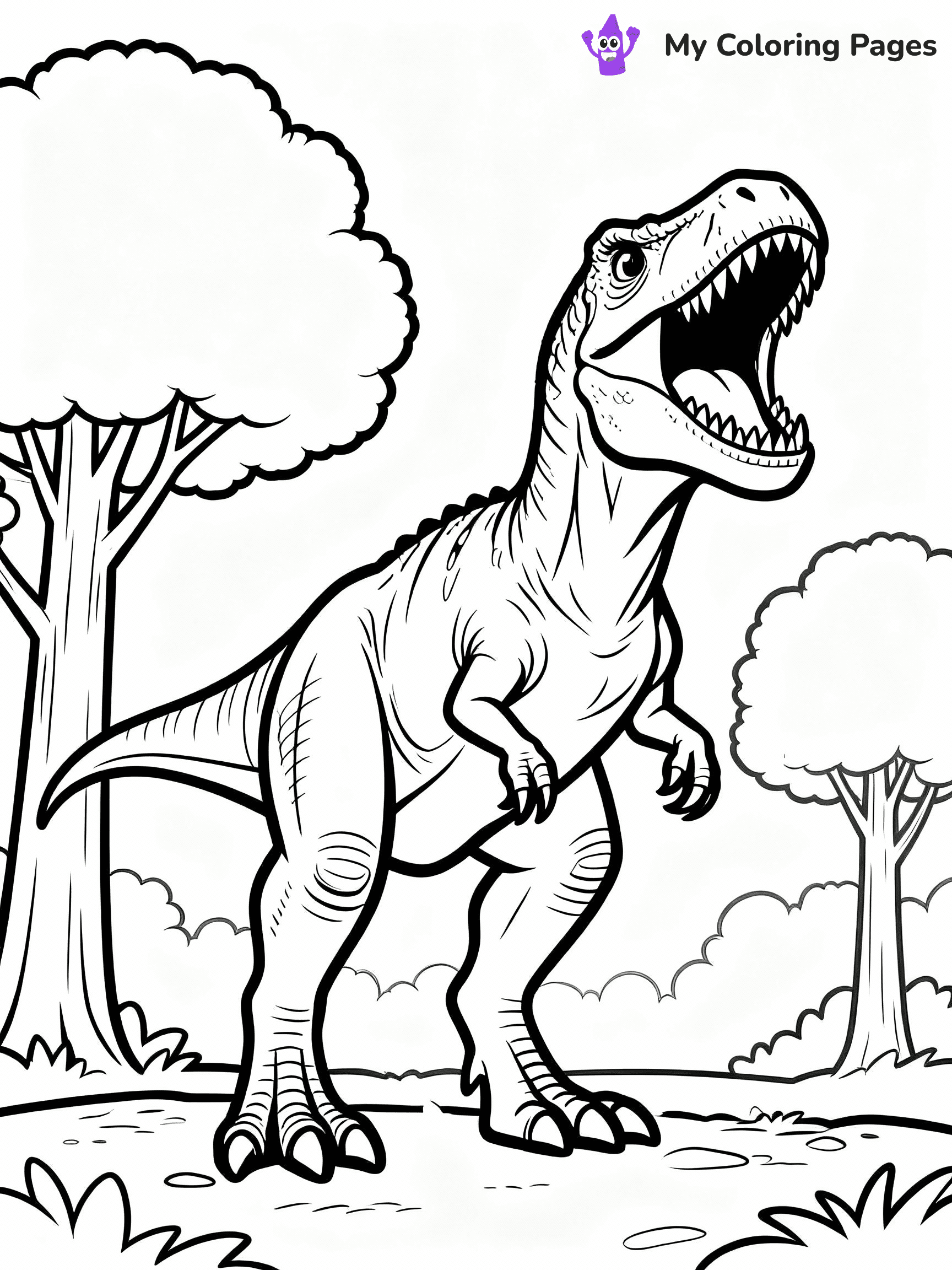 Indominus Rex Coloring Pages - 26