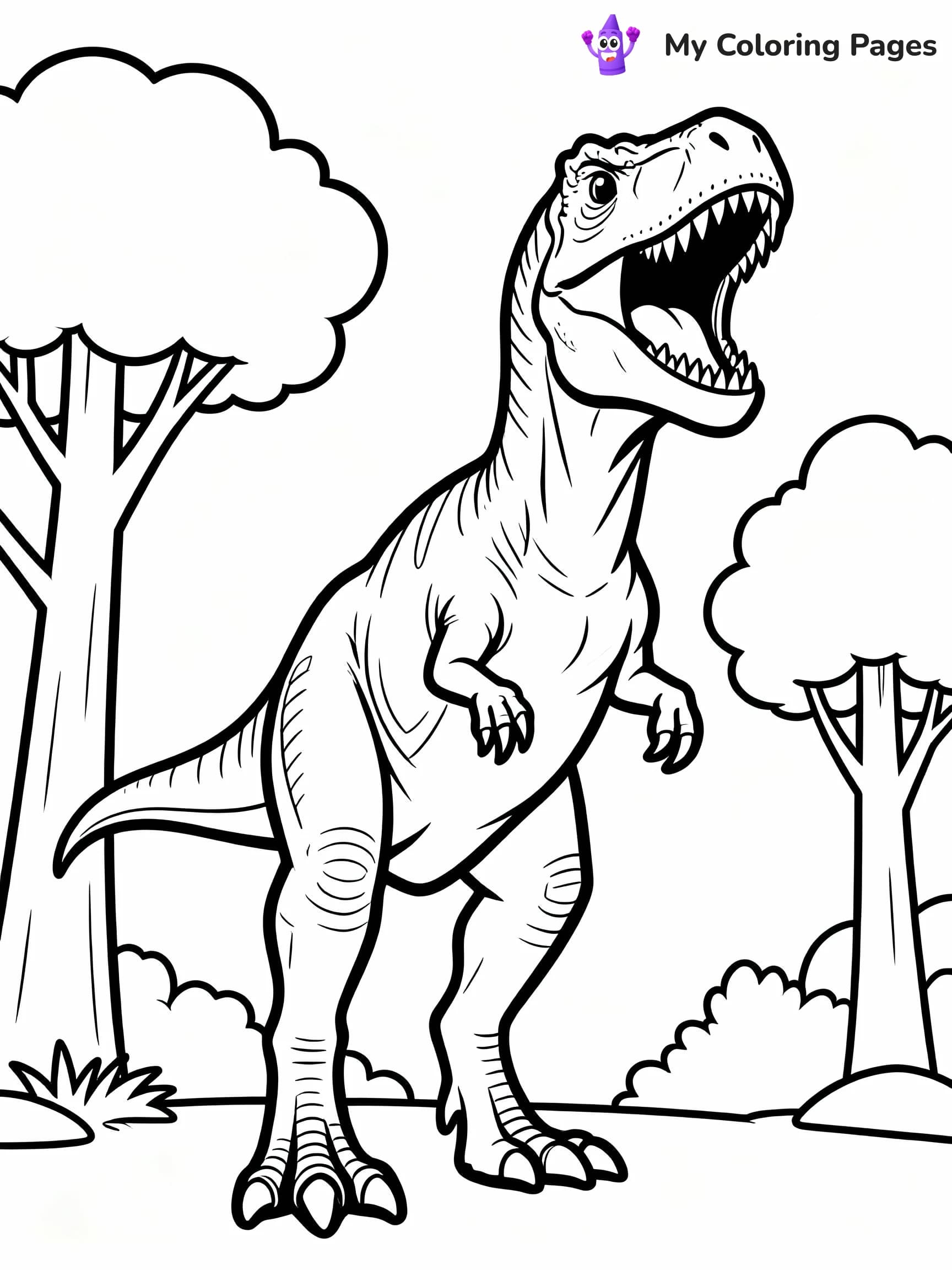 Indominus Rex Coloring Pages - 23