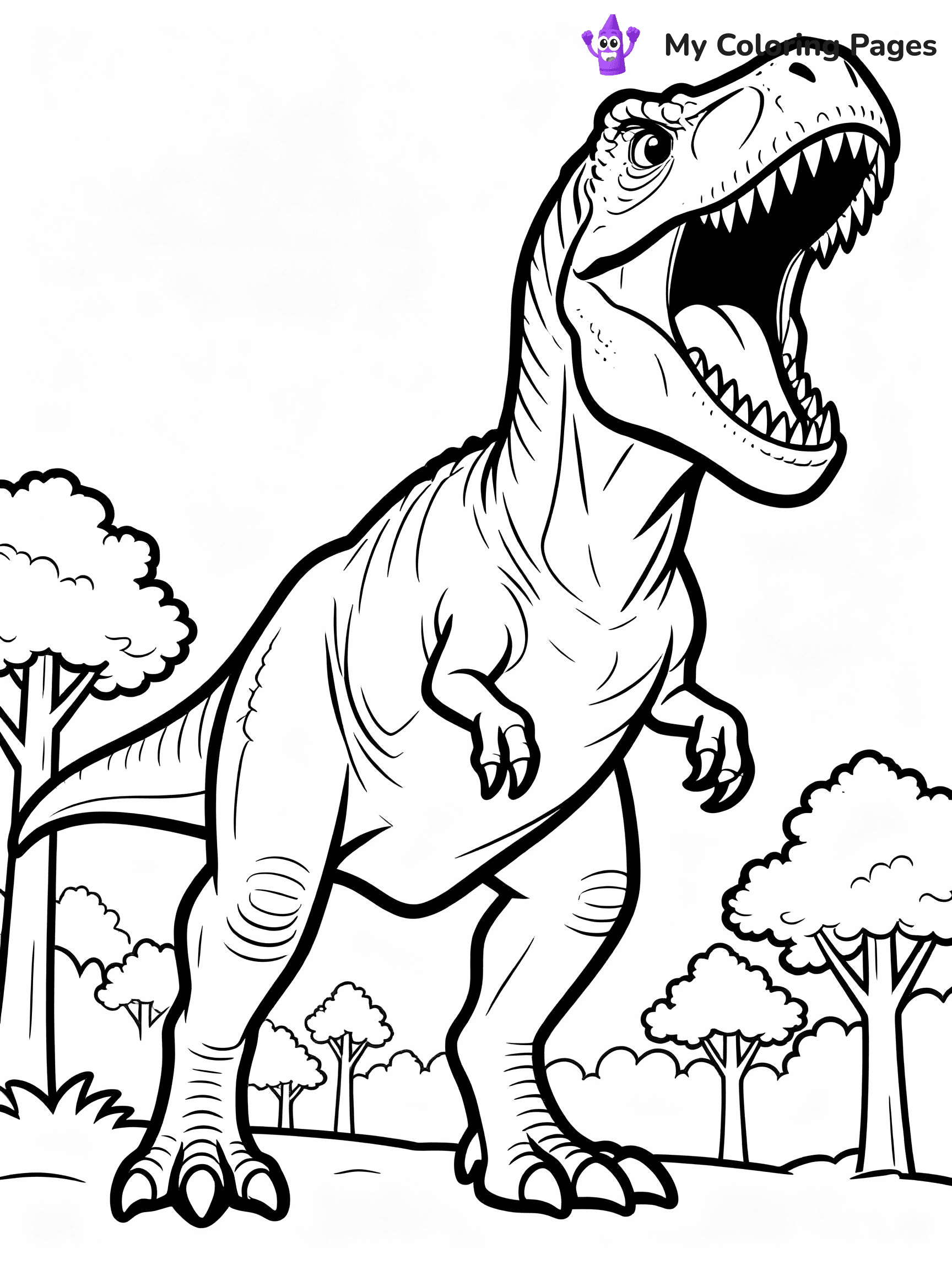 Indominus Rex Coloring Pages - 22