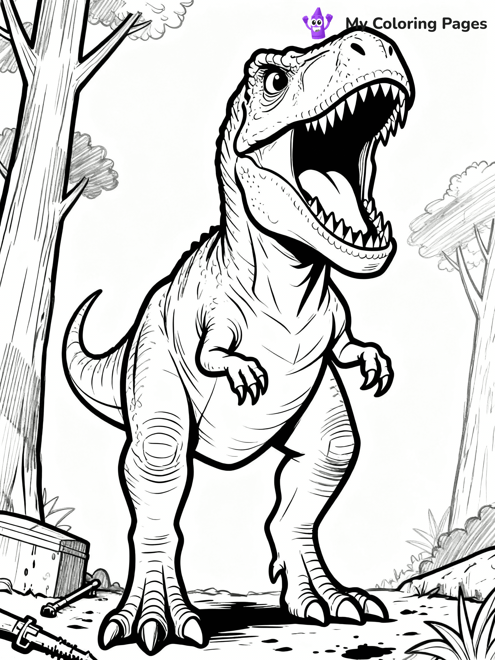 Indominus Rex Coloring Pages - 21