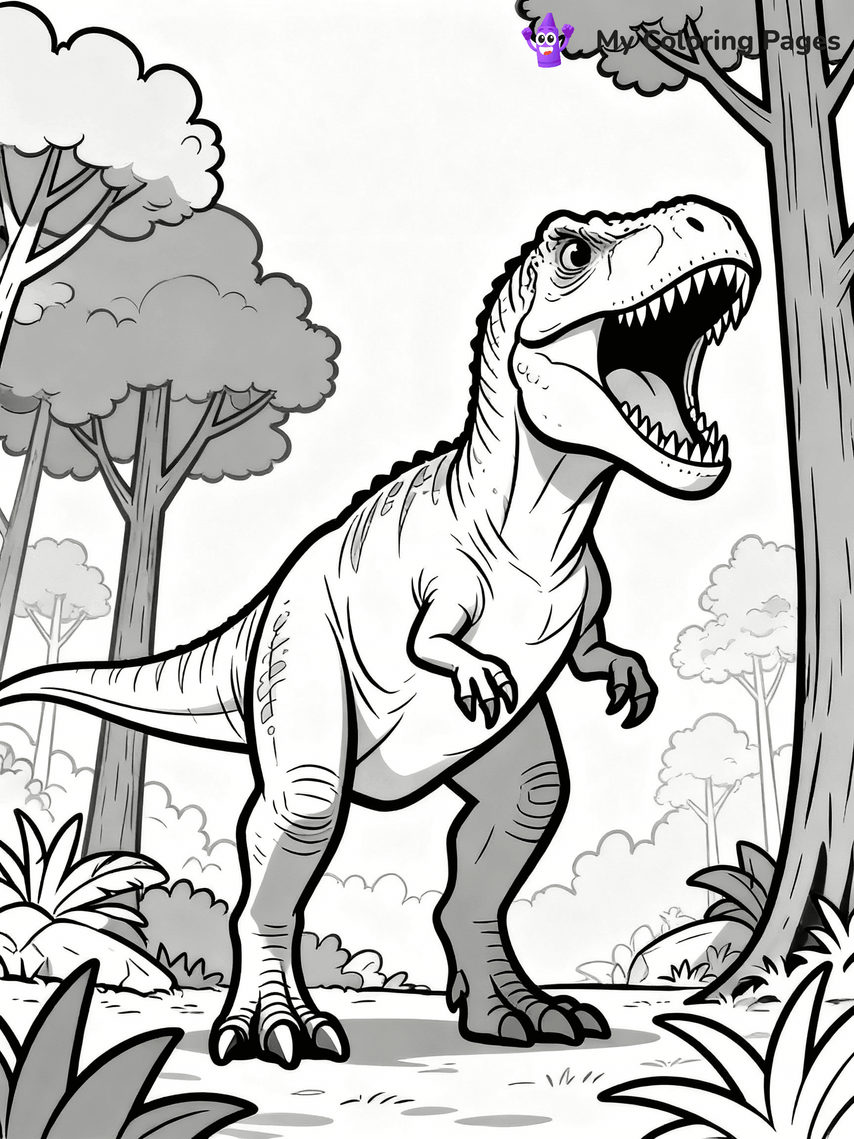 Indominus Rex Coloring Pages - 20