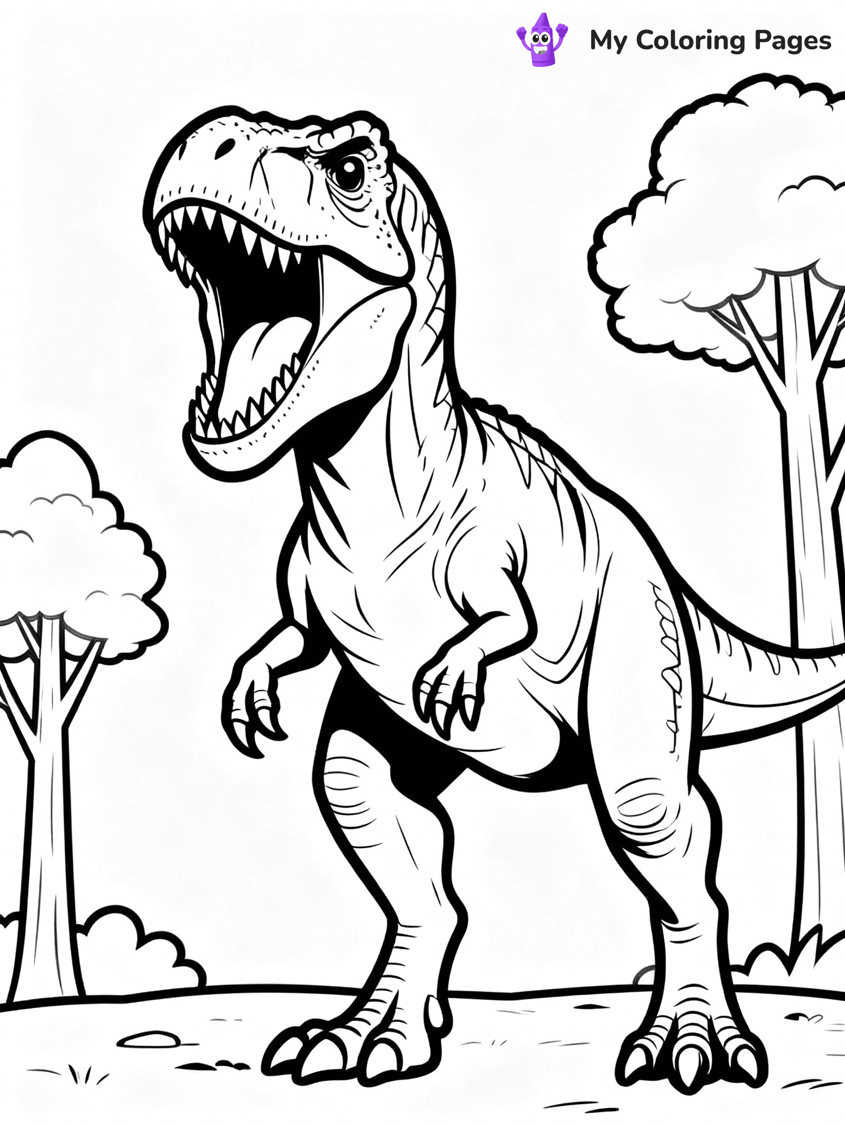 Indominus Rex Coloring Pages - 19