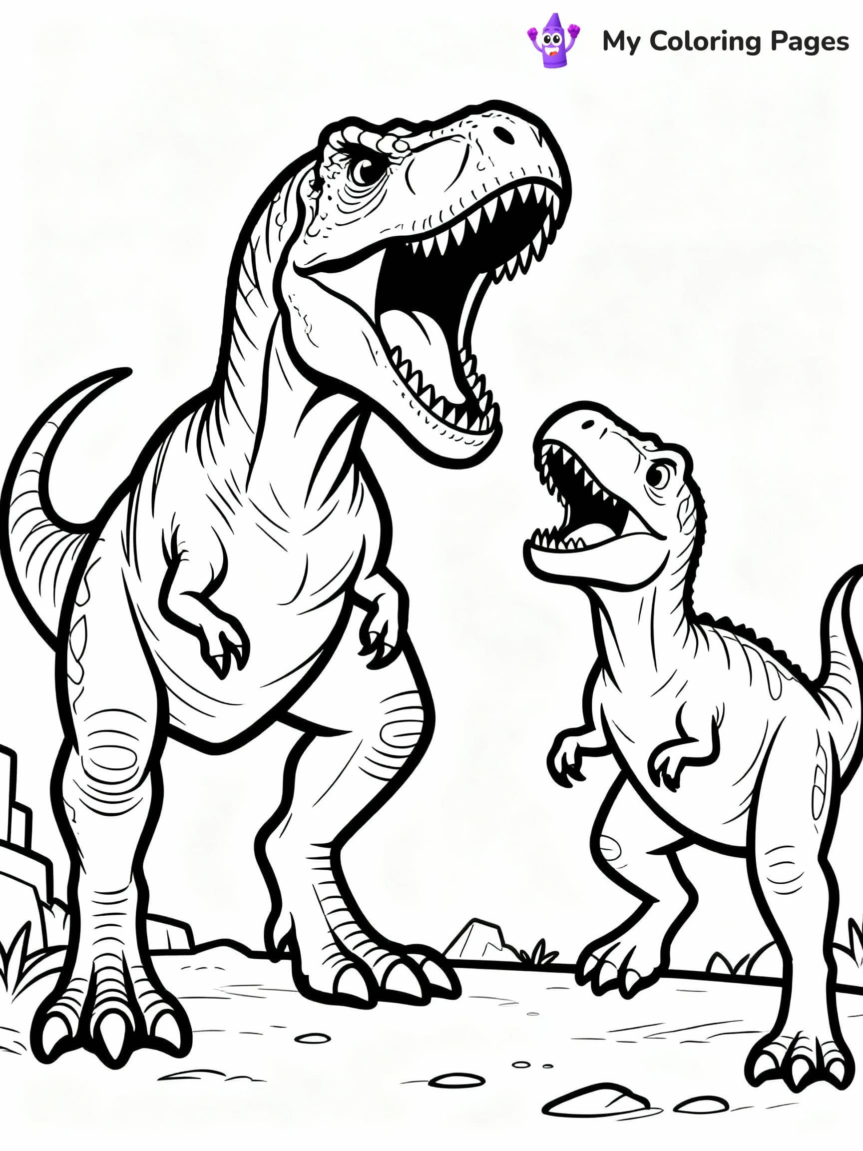 Indominus Rex Coloring Pages - 17