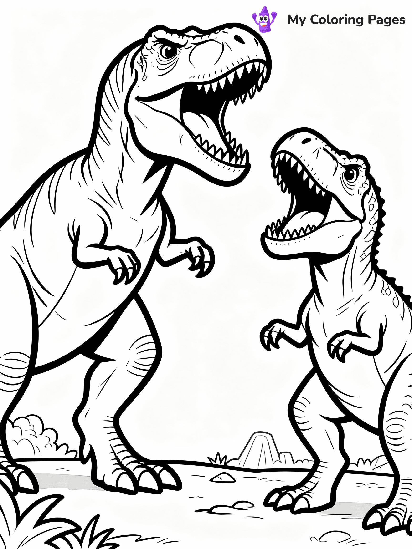 Indominus Rex Coloring Pages - 16
