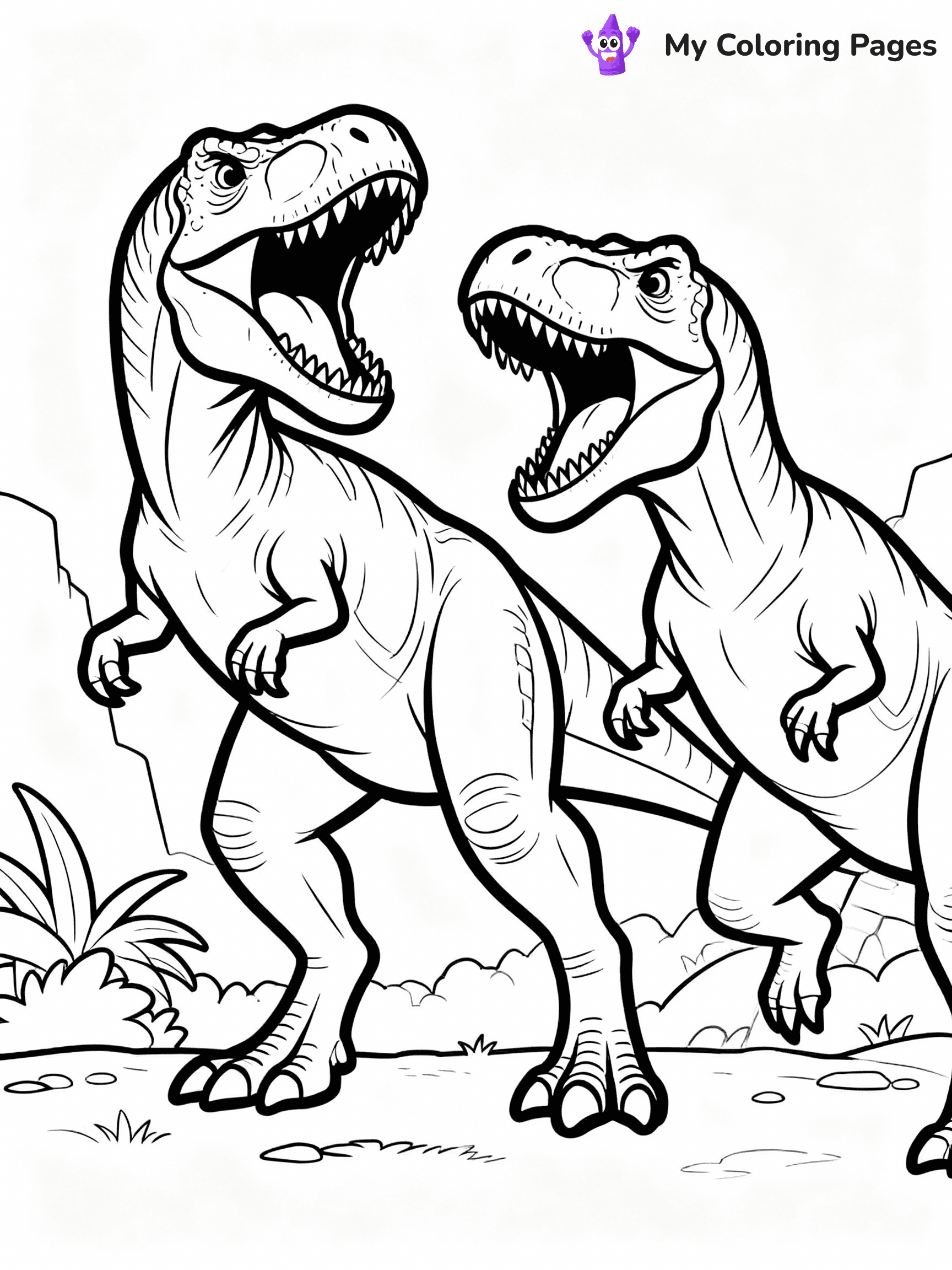 Indominus Rex Coloring Pages - 15
