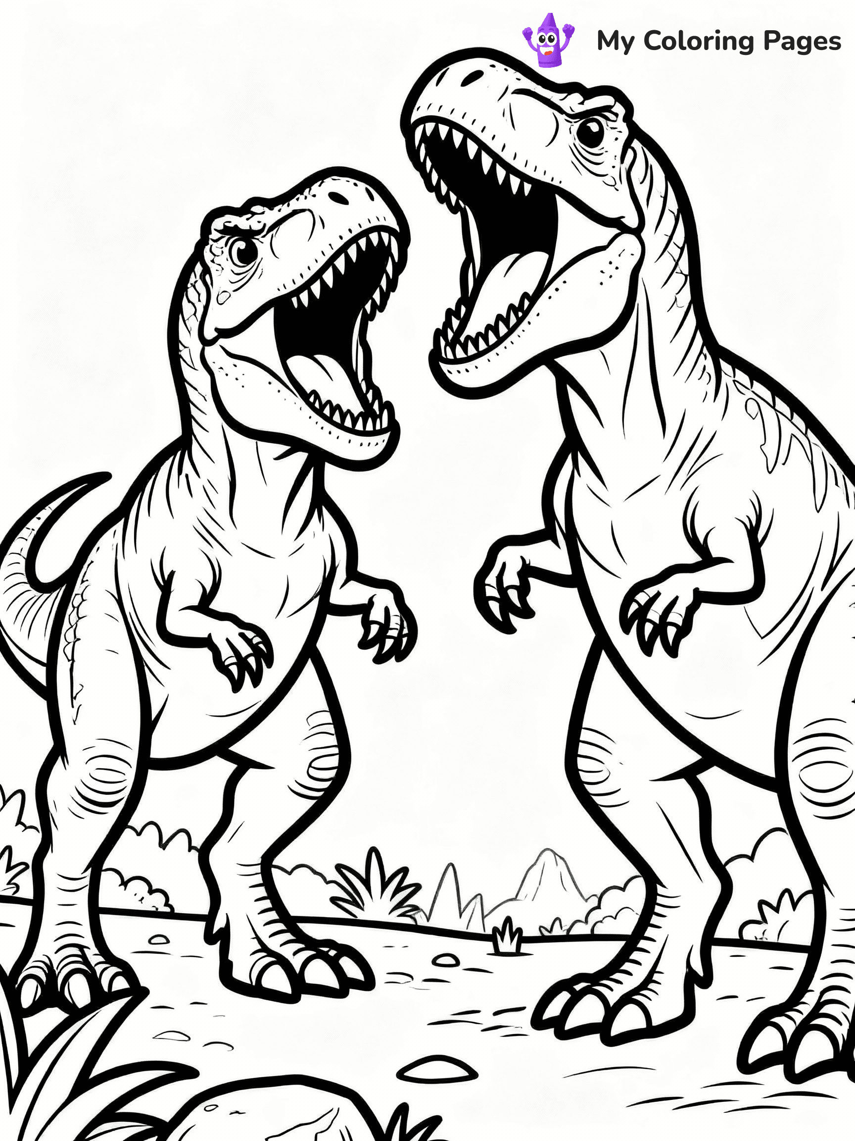 Indominus Rex Coloring Pages - 13