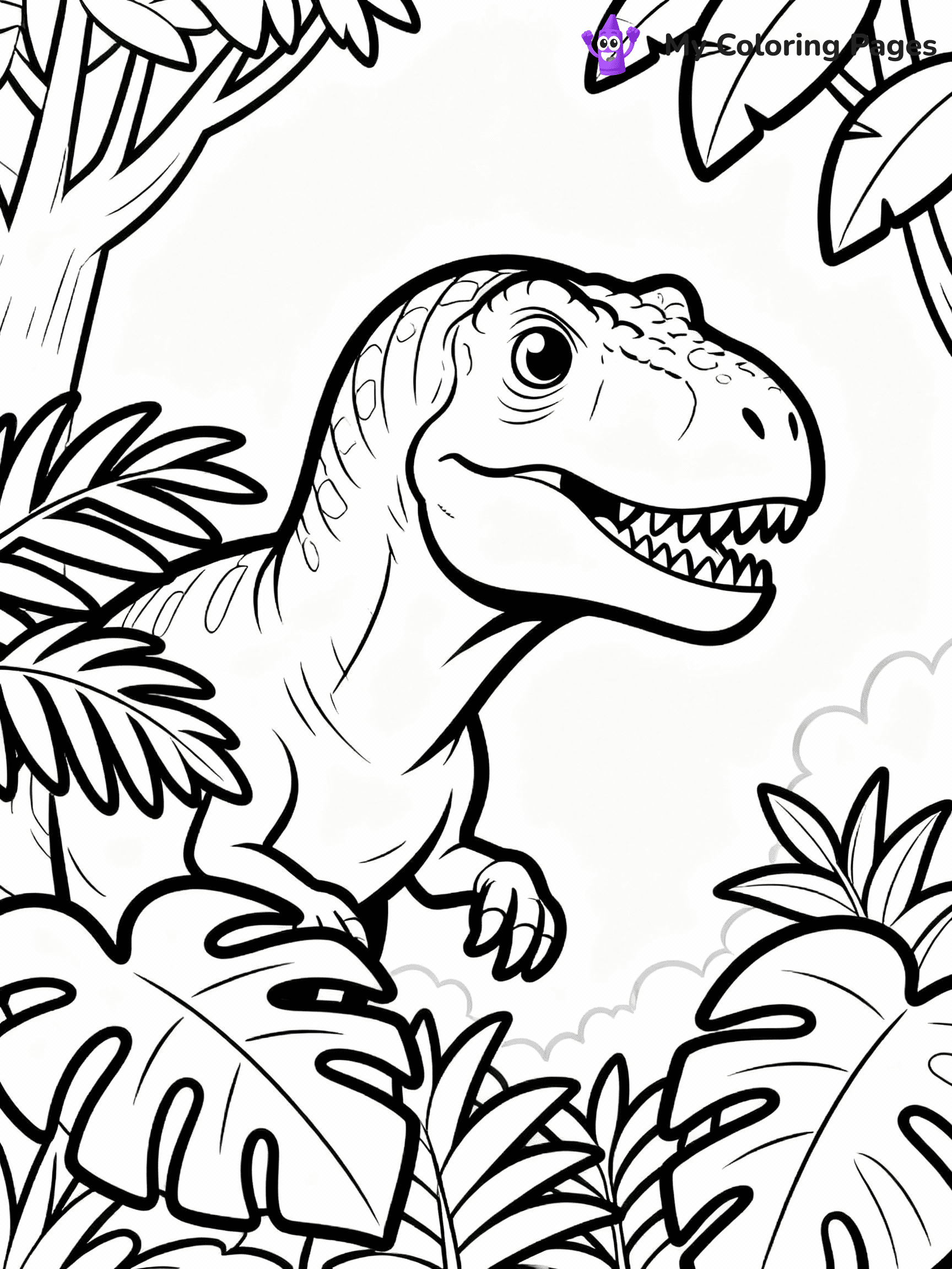 Indominus Rex Coloring Pages - 12