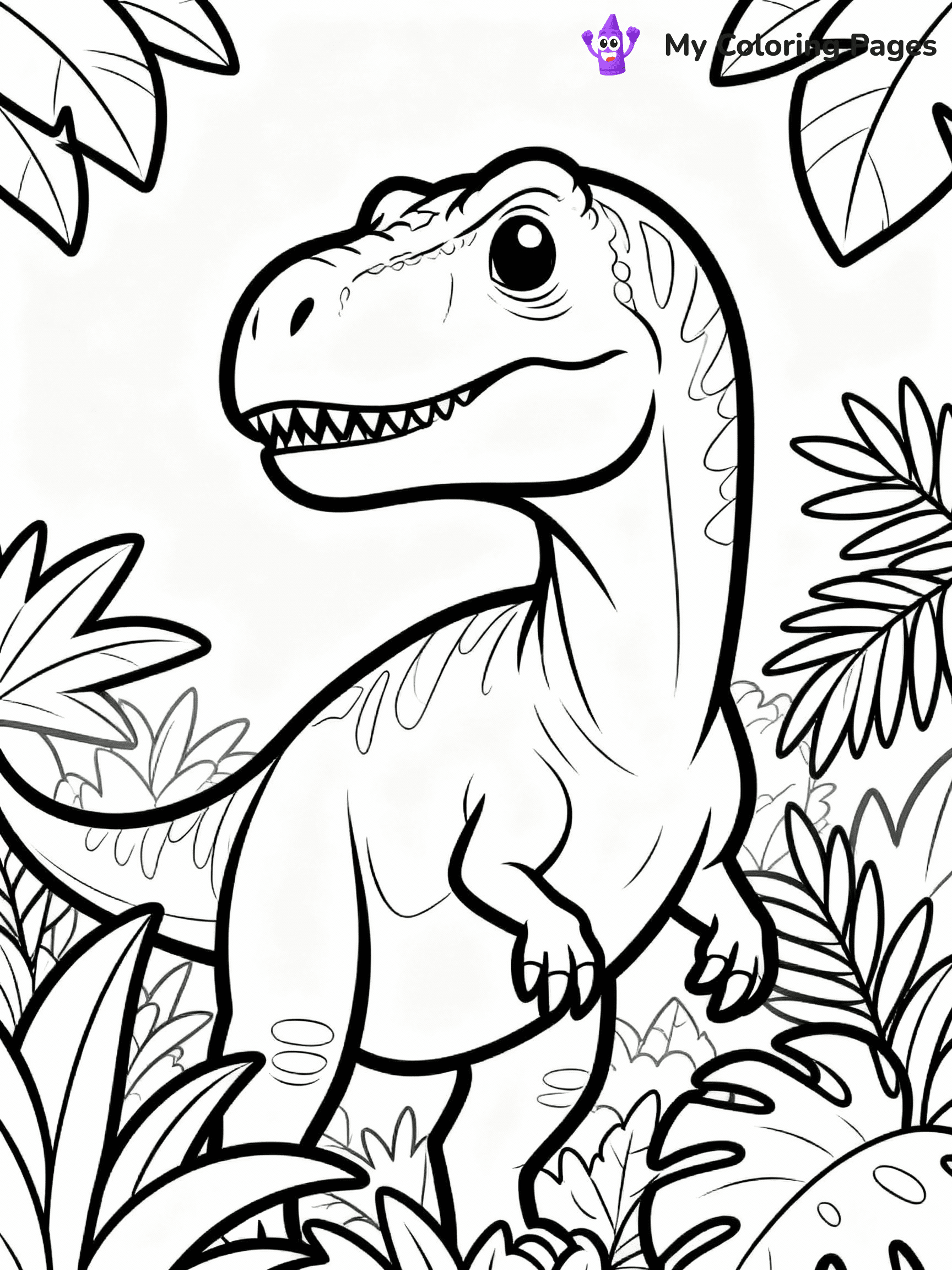 Indominus Rex Coloring Pages - 9