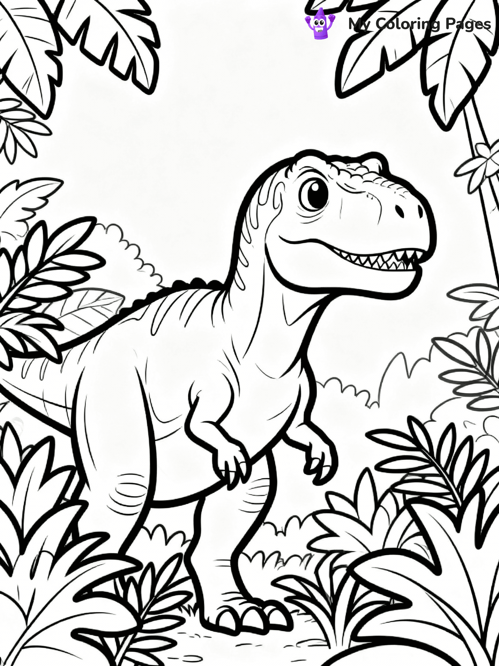 Indominus Rex Coloring Pages - 8
