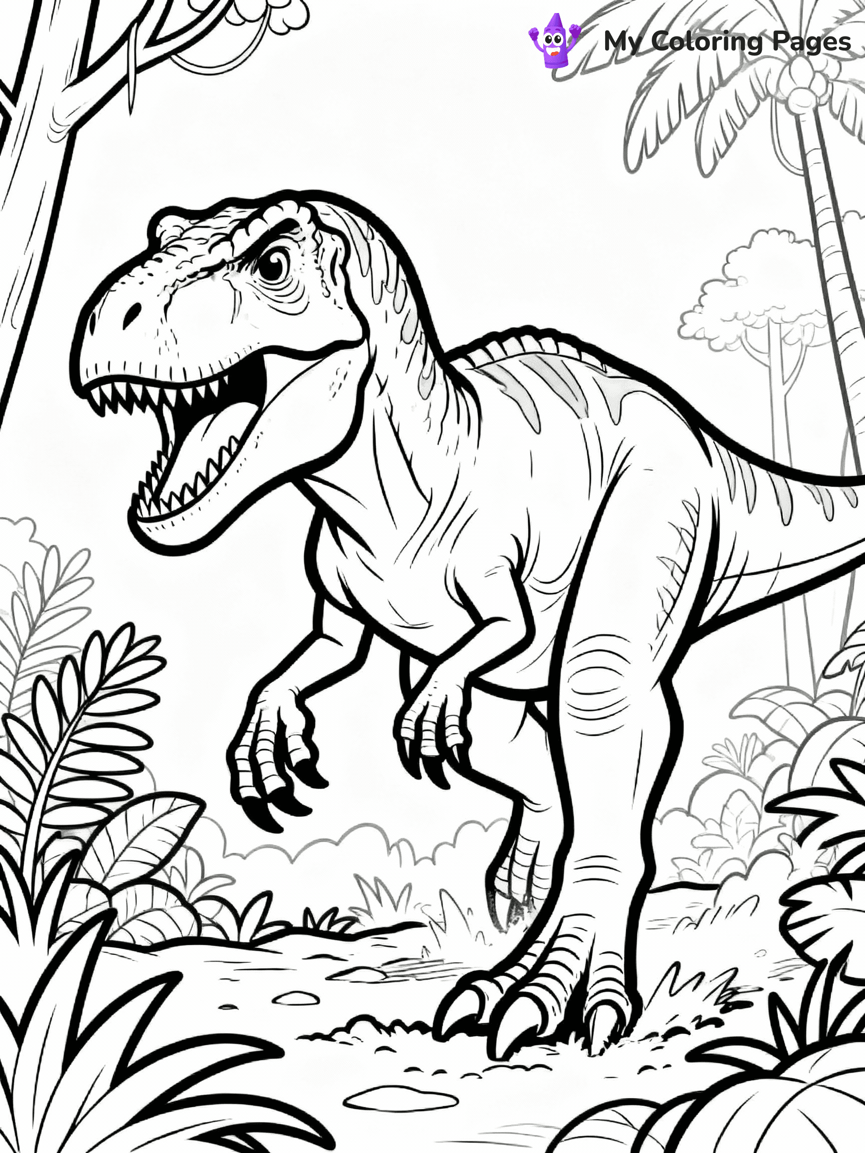 Indominus Rex Coloring Pages - 5