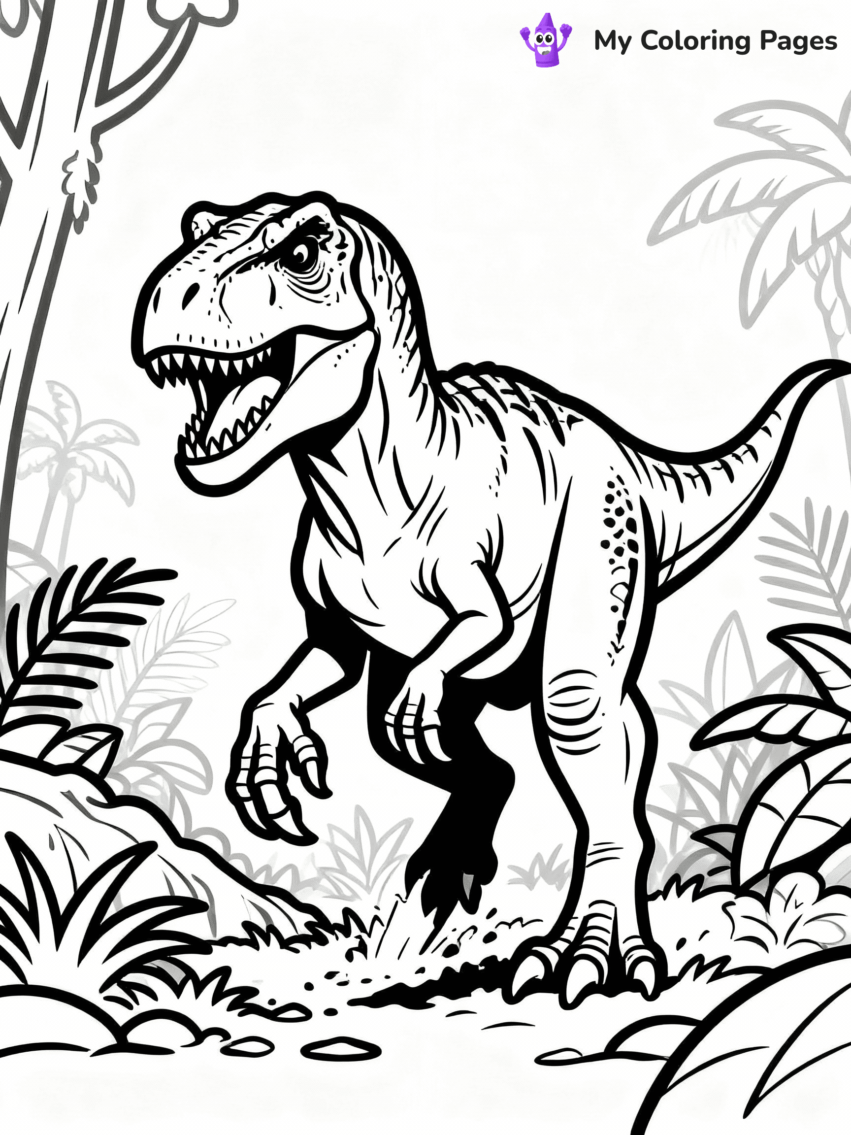 Indominus Rex Coloring Pages - 3