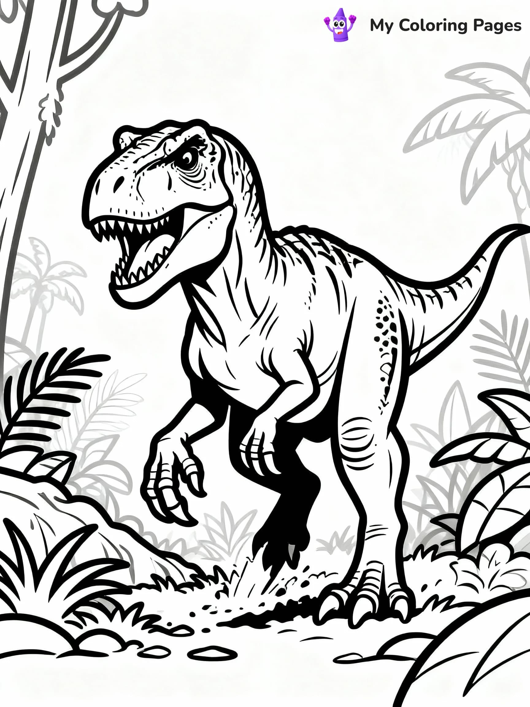 Indominus Rex Coloring Pages - 3
