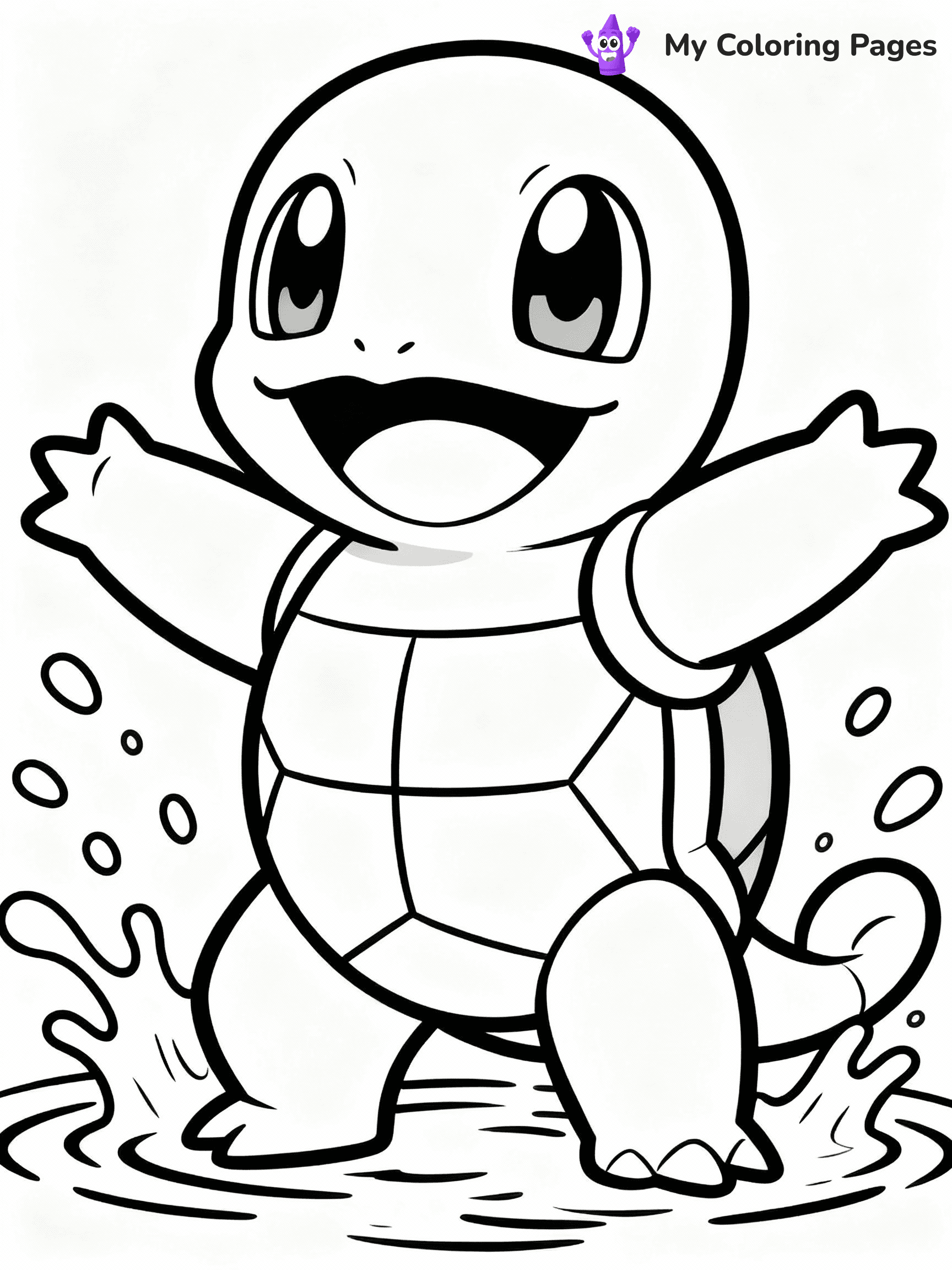 Blastoise Coloring Pages - 26