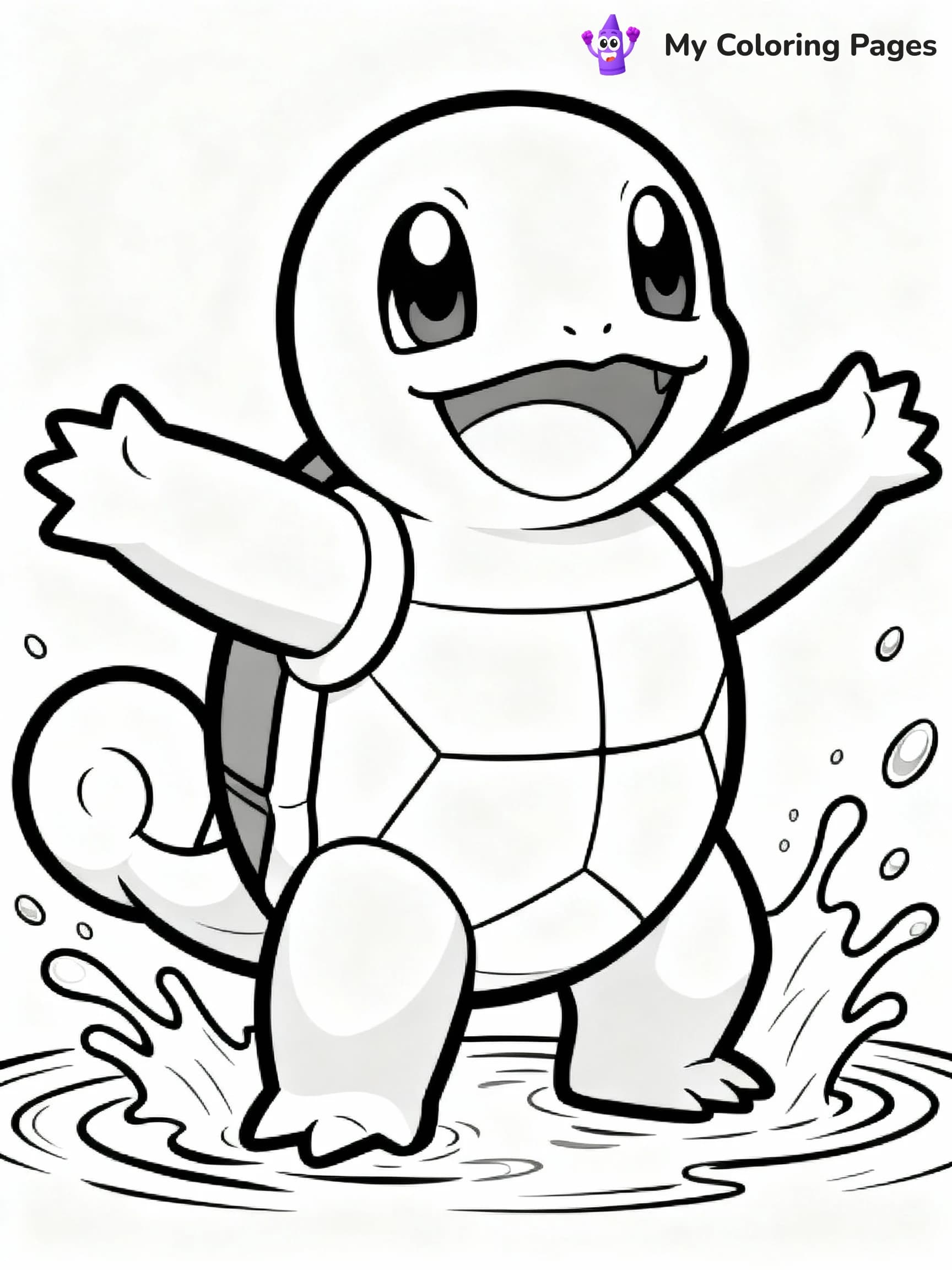 Blastoise Coloring Pages - 23