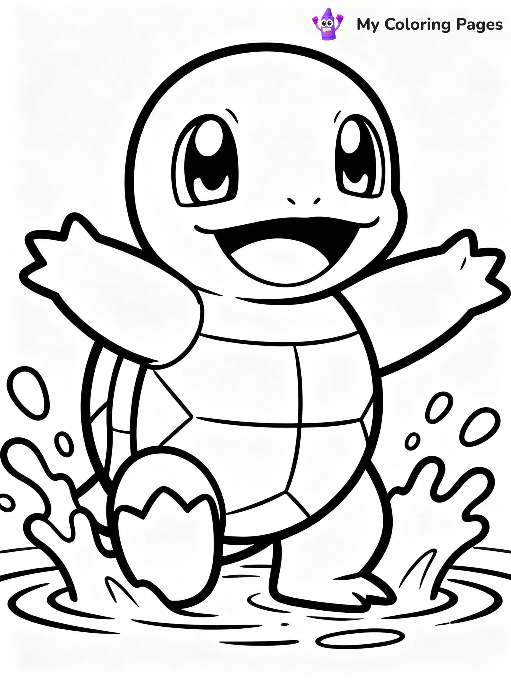 Blastoise Coloring Pages - 22