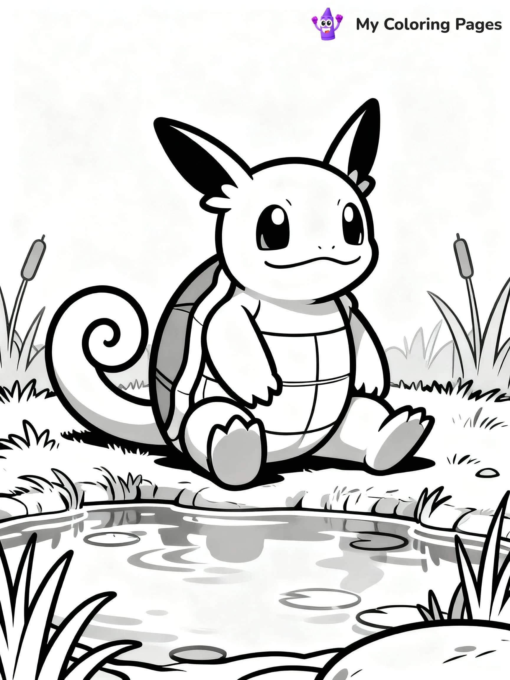 Blastoise Coloring Pages - 7