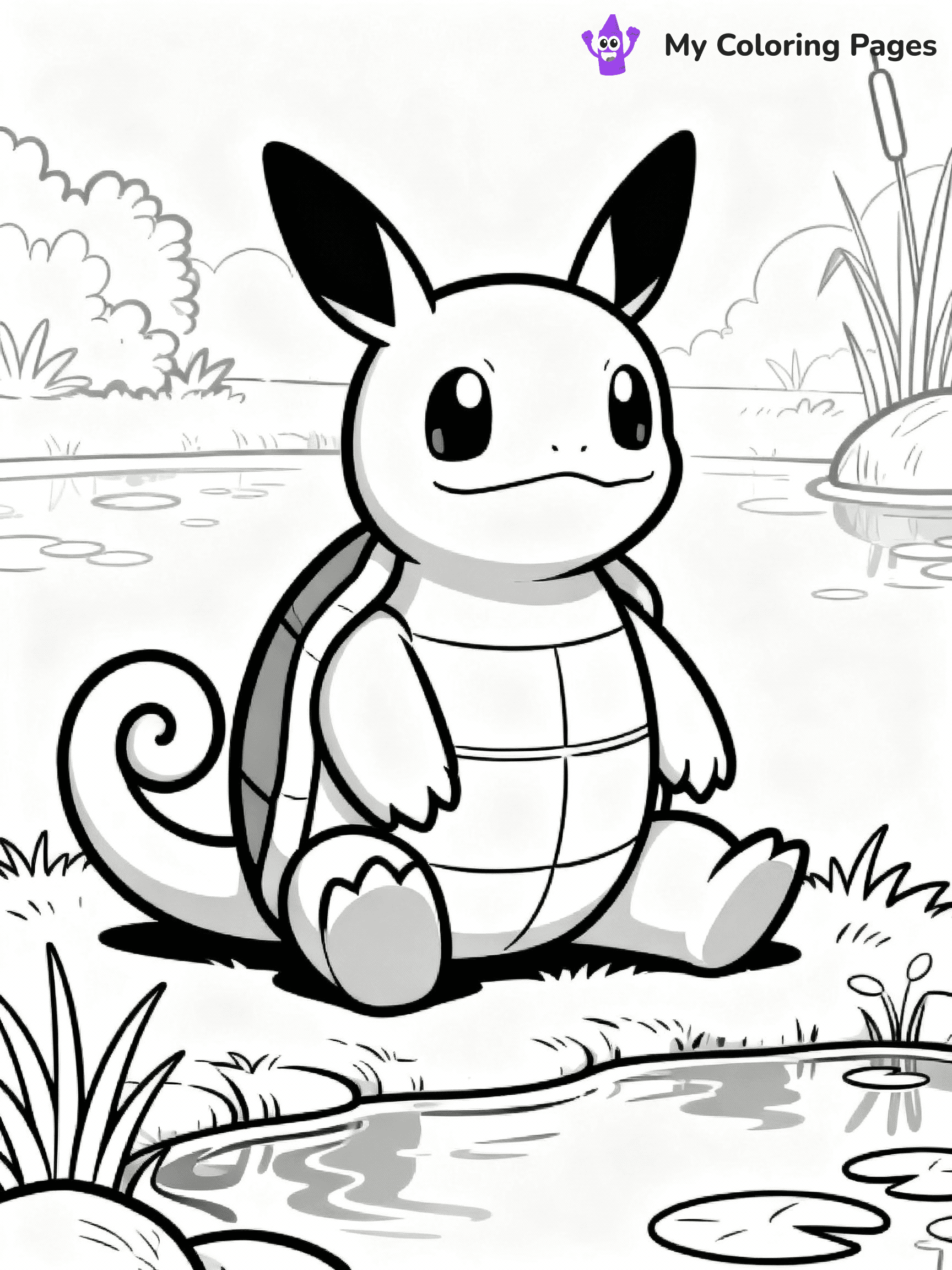 Blastoise Coloring Pages - 5