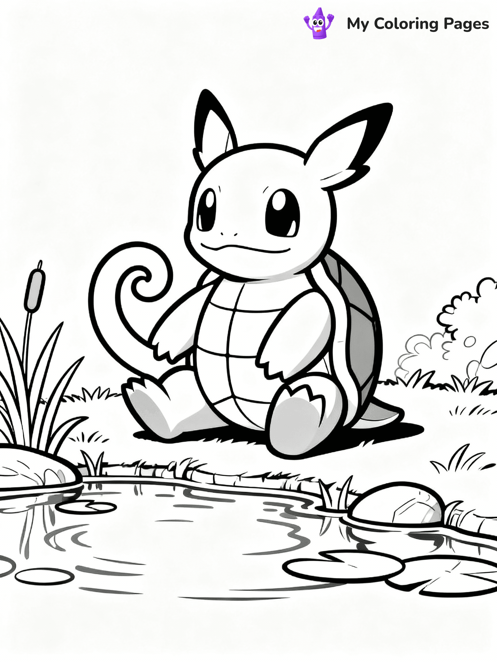 Blastoise Coloring Pages - 3
