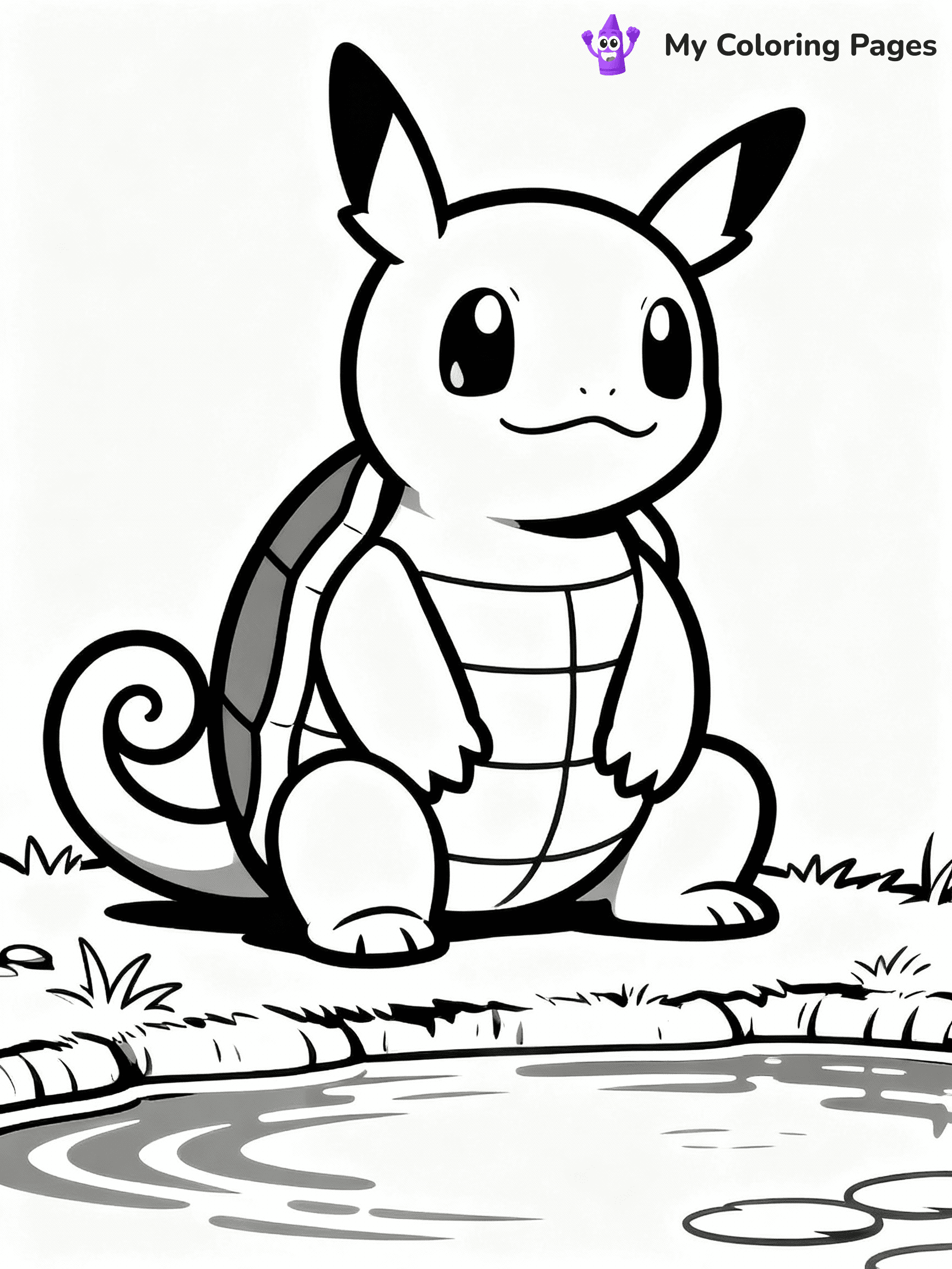 Blastoise Coloring Pages - 2