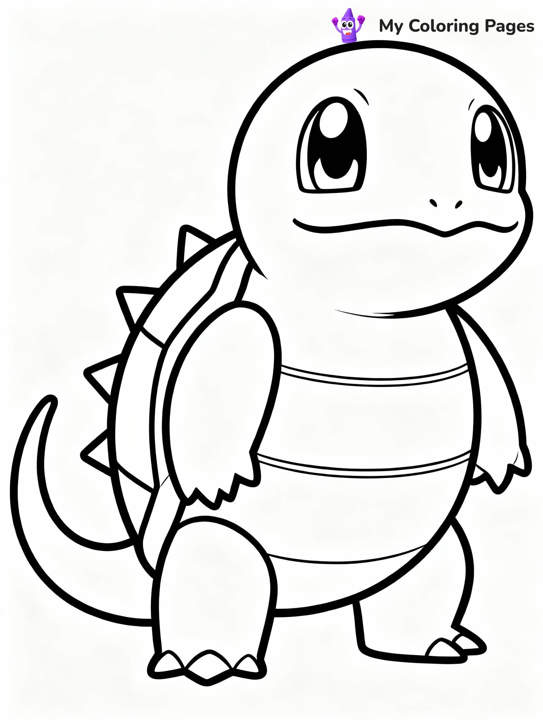 Blastoise Coloring Pages - 1