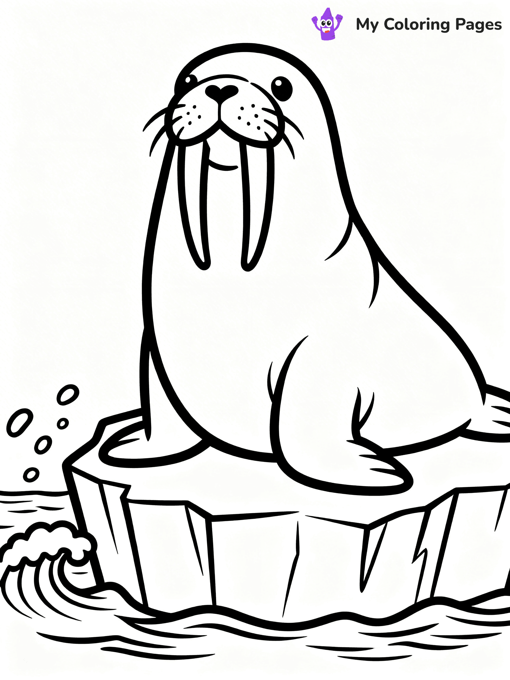 Walrus Coloring Pages - 48
