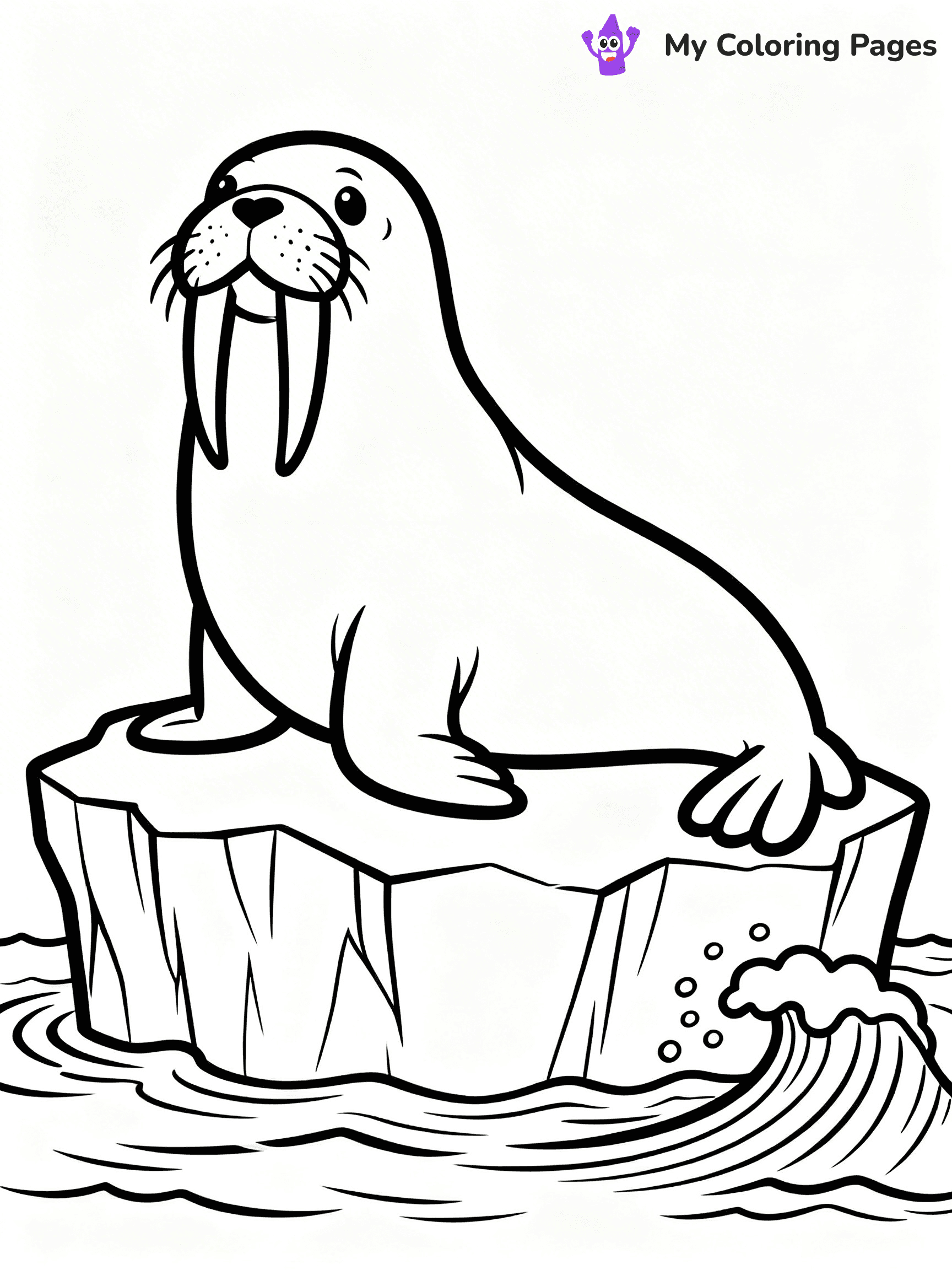 Walrus Coloring Pages - 47