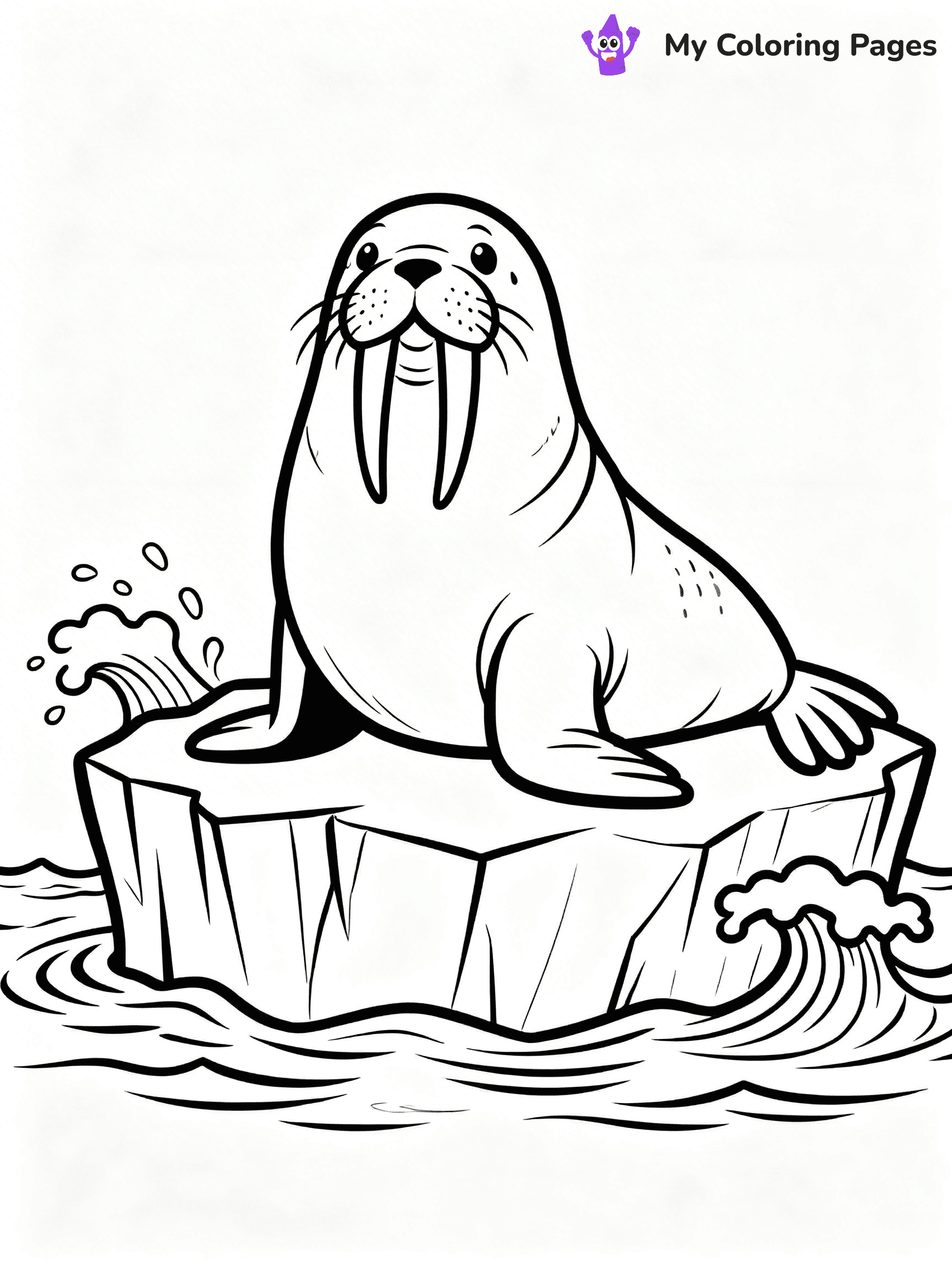 Walrus Coloring Pages - 46