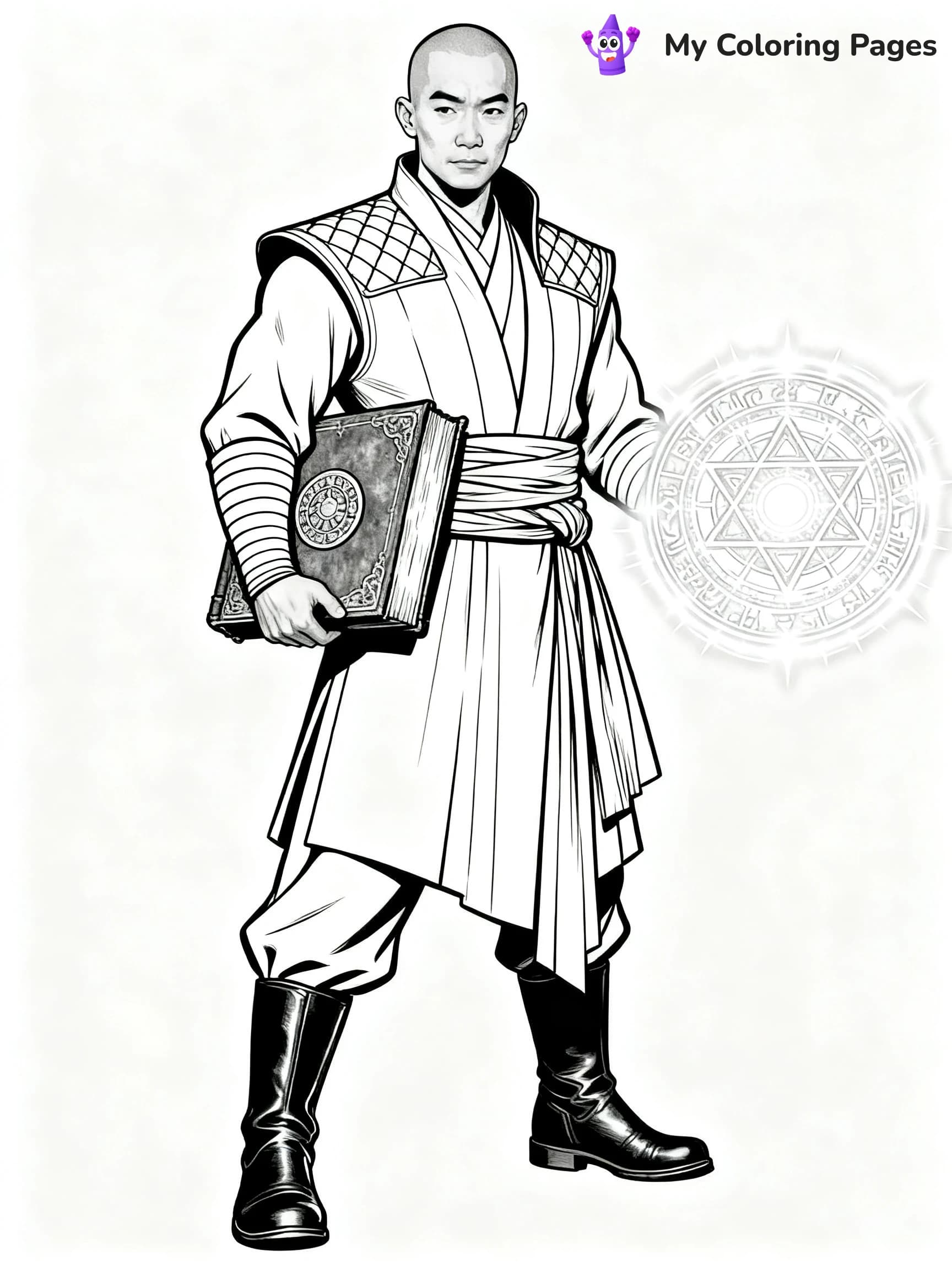Dr Strange Coloring Pages - 23