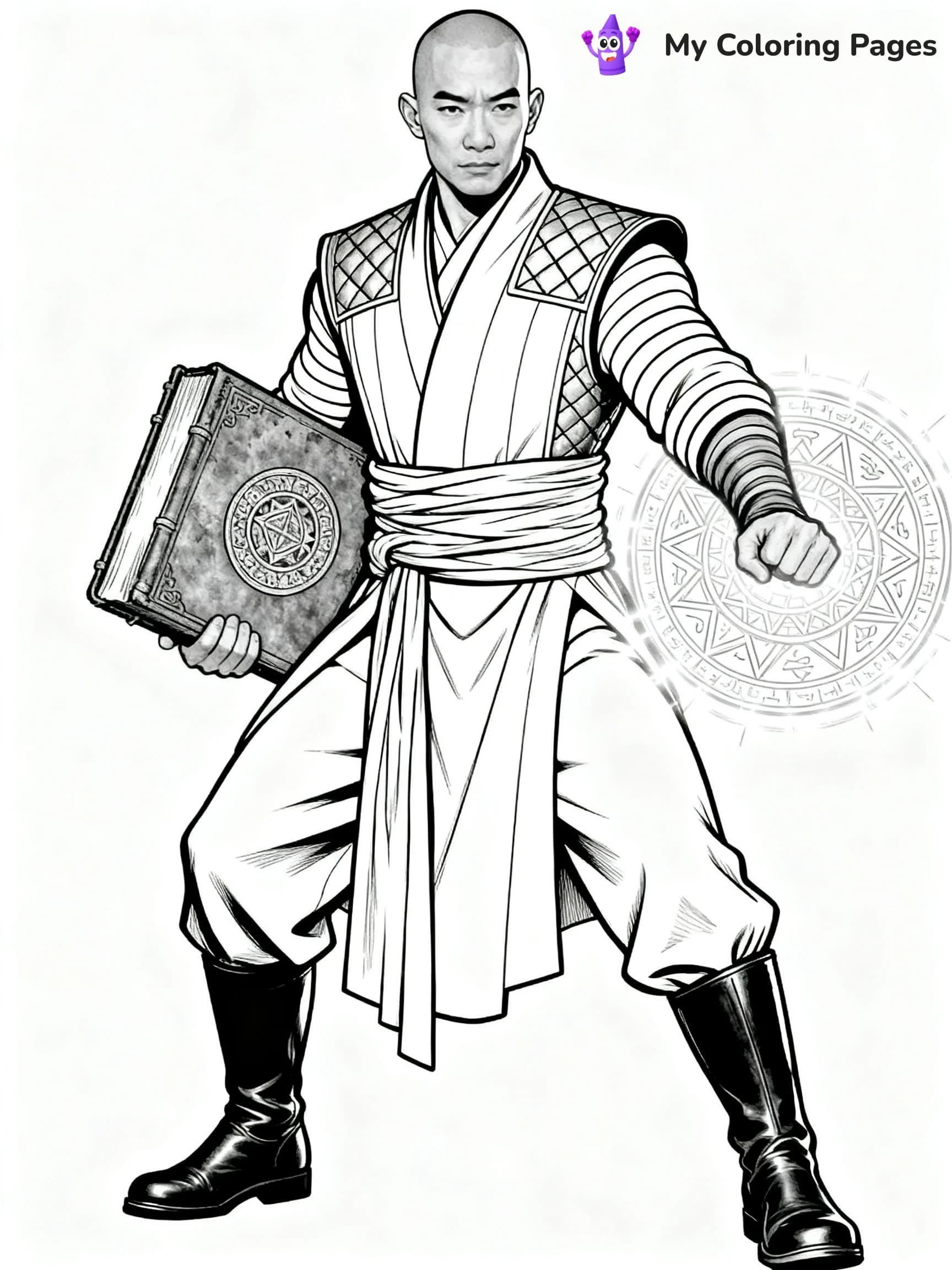Dr Strange Coloring Pages - 21