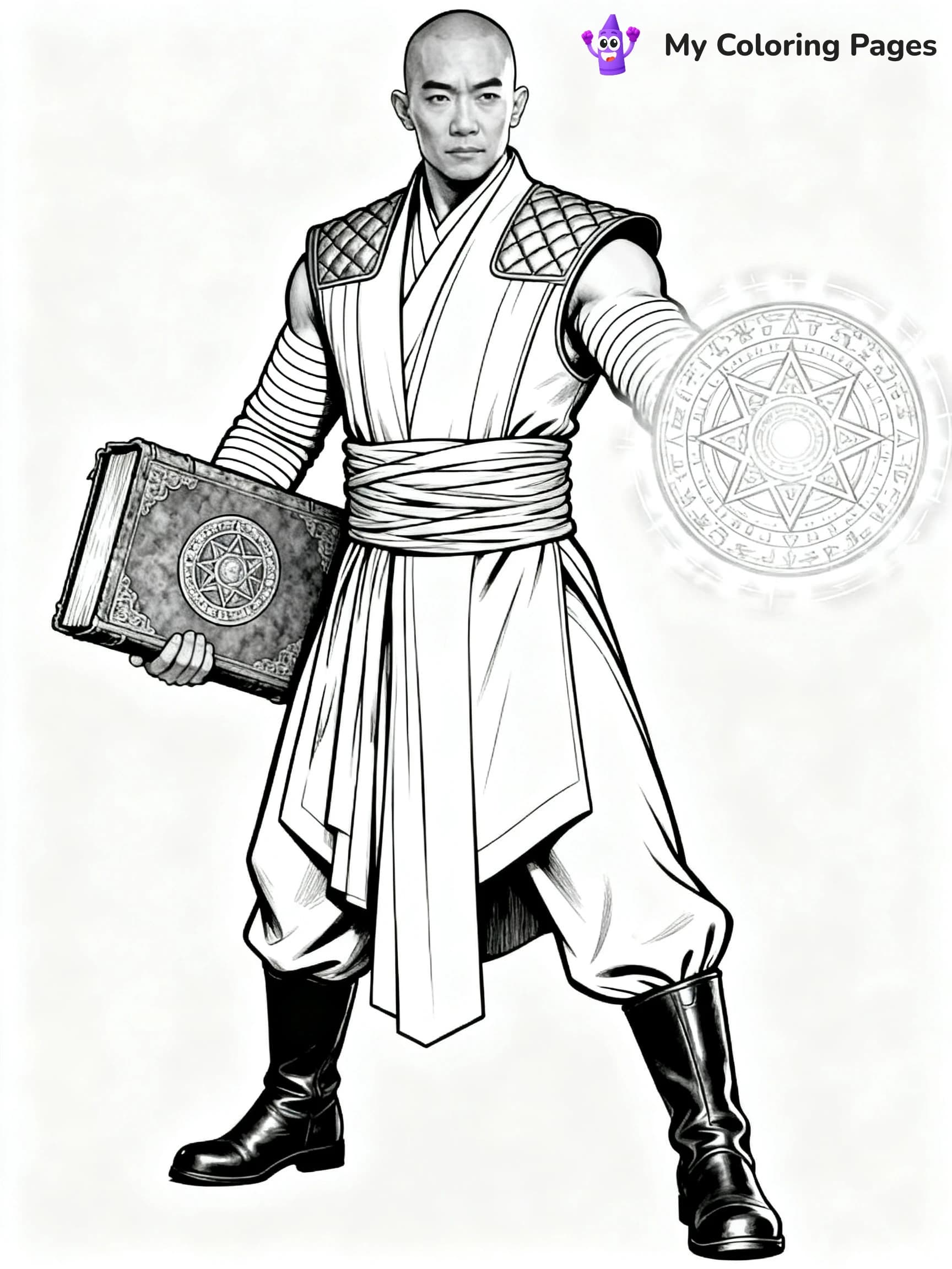 Dr Strange Coloring Pages - 20