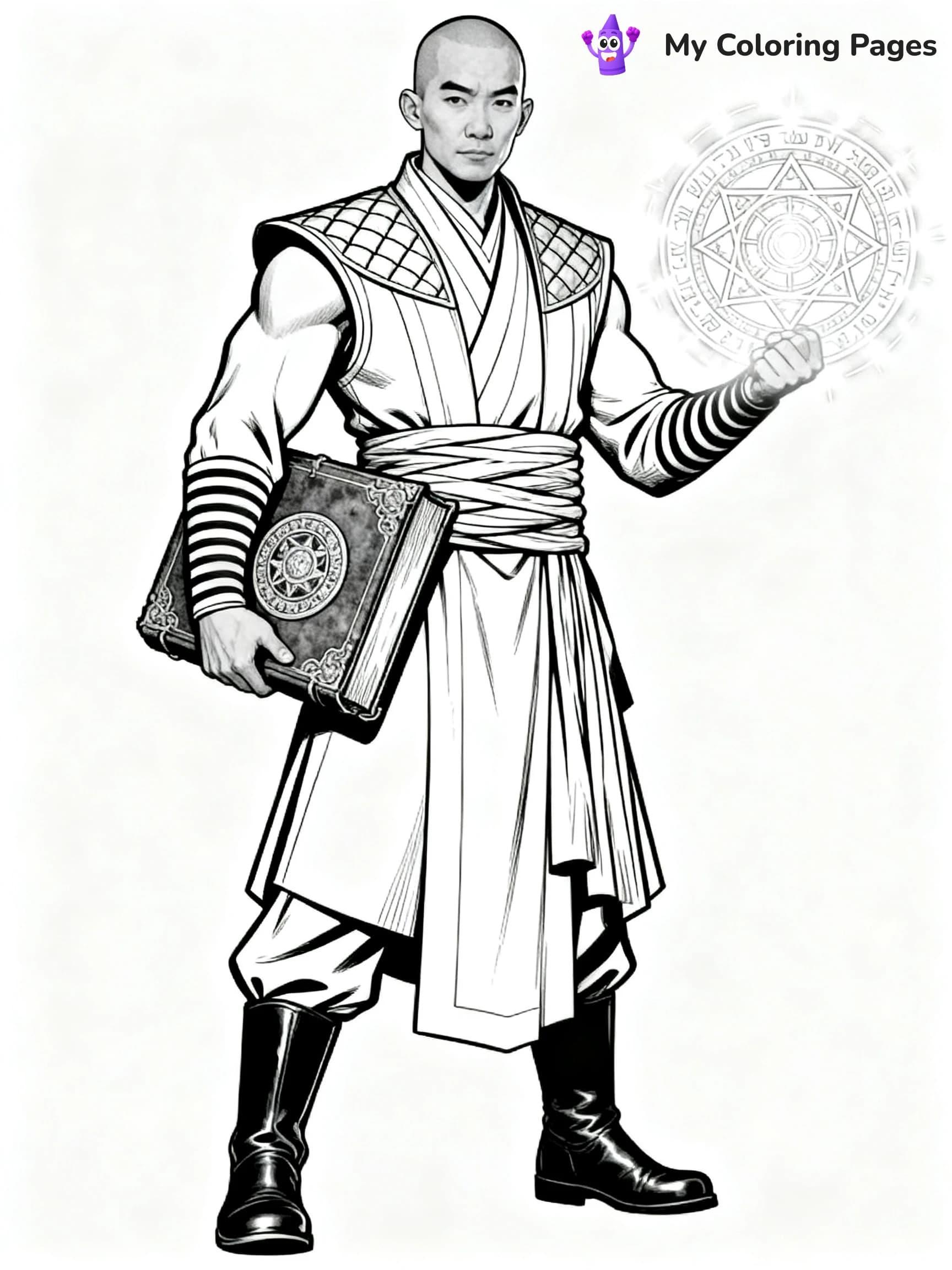 Dr Strange Coloring Pages - 19