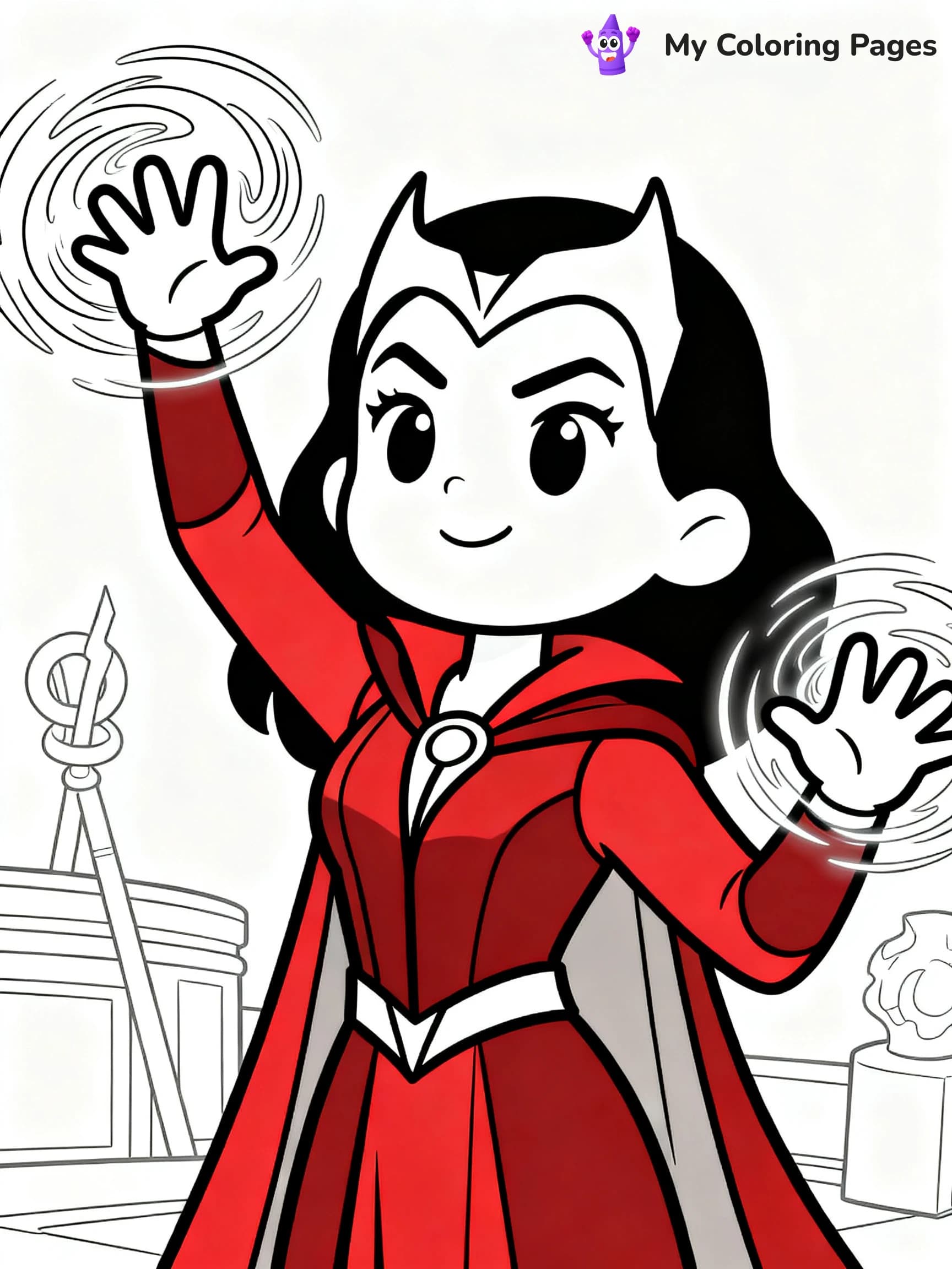 Dr Strange Coloring Pages - 16