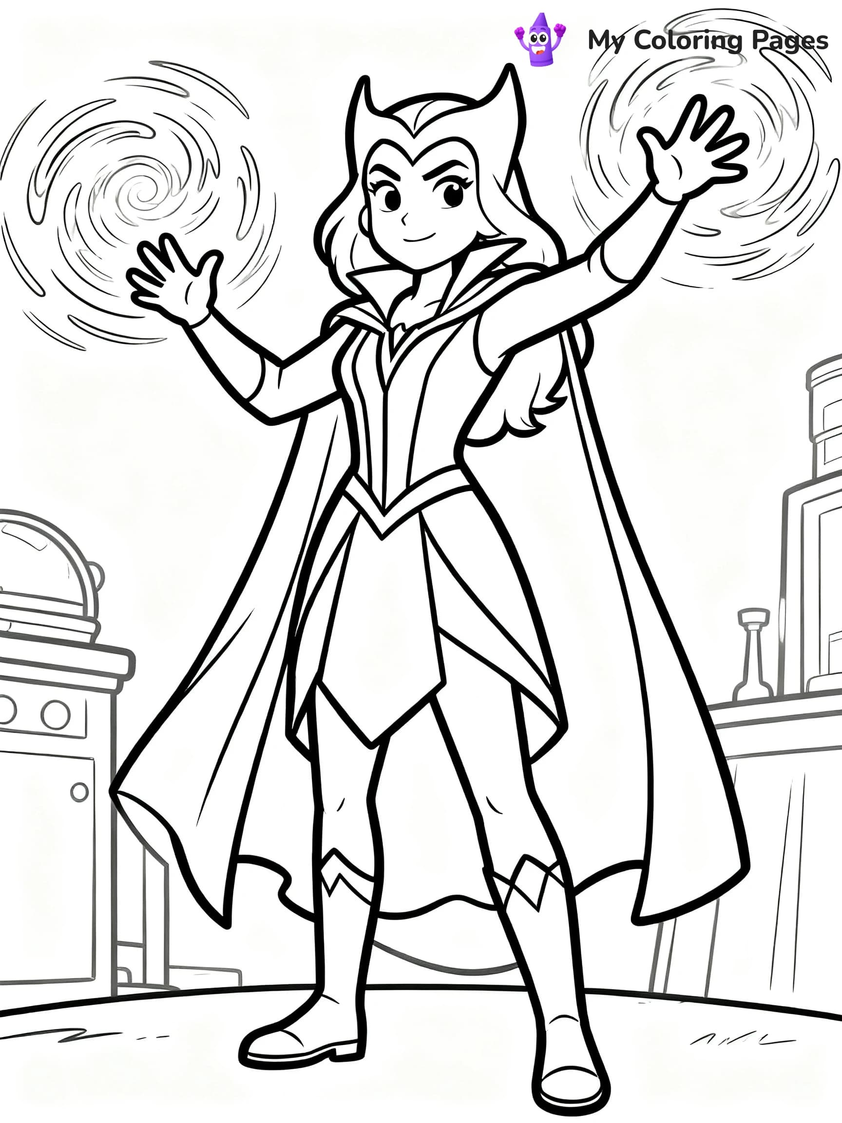 Dr Strange Coloring Pages - 14