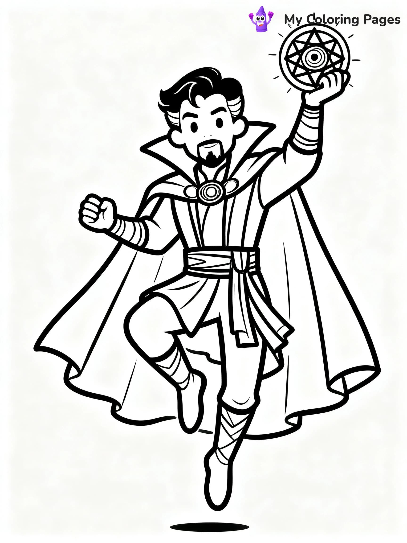 Dr Strange Coloring Pages - 13