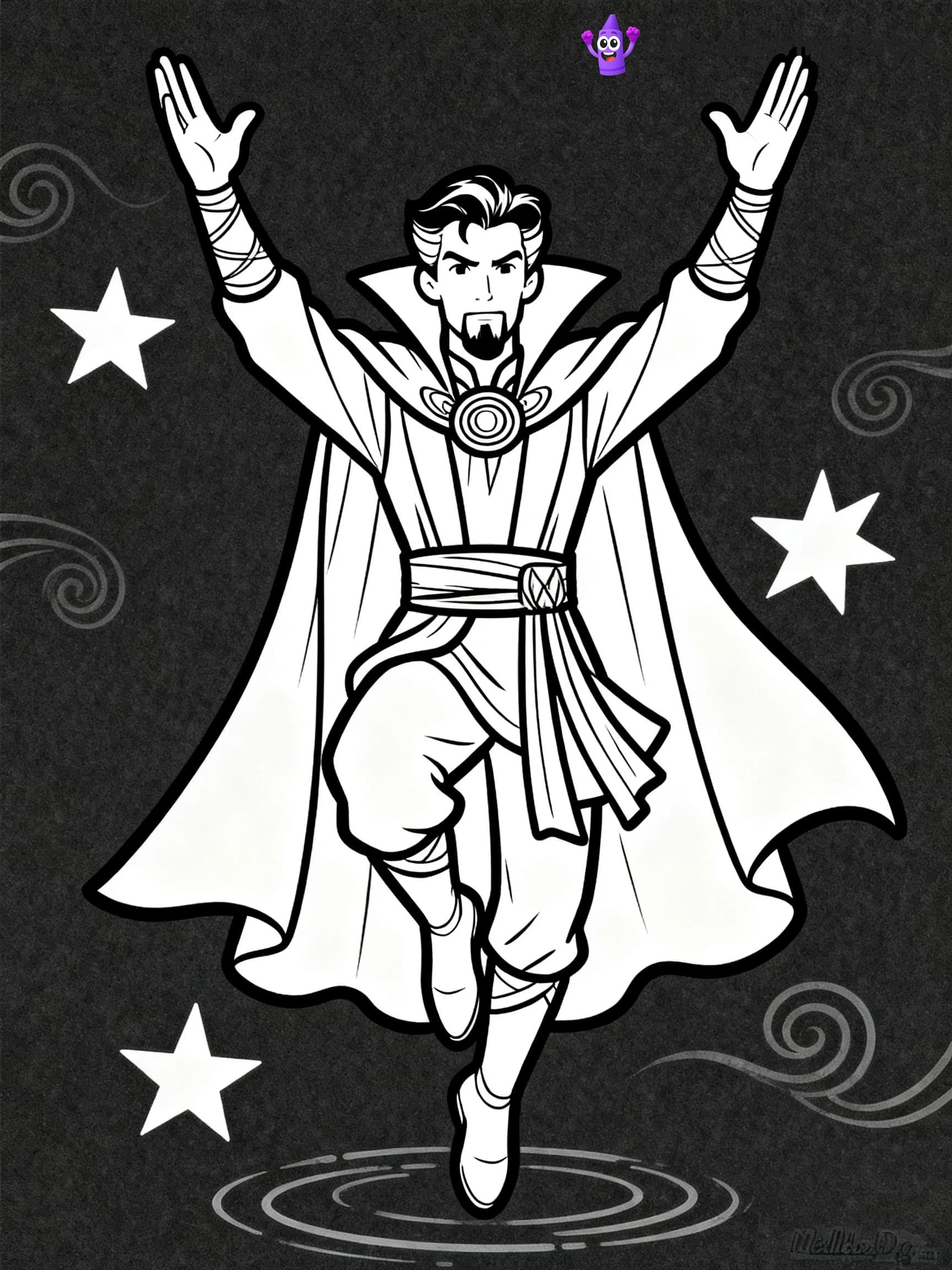 Dr Strange Coloring Pages - 10